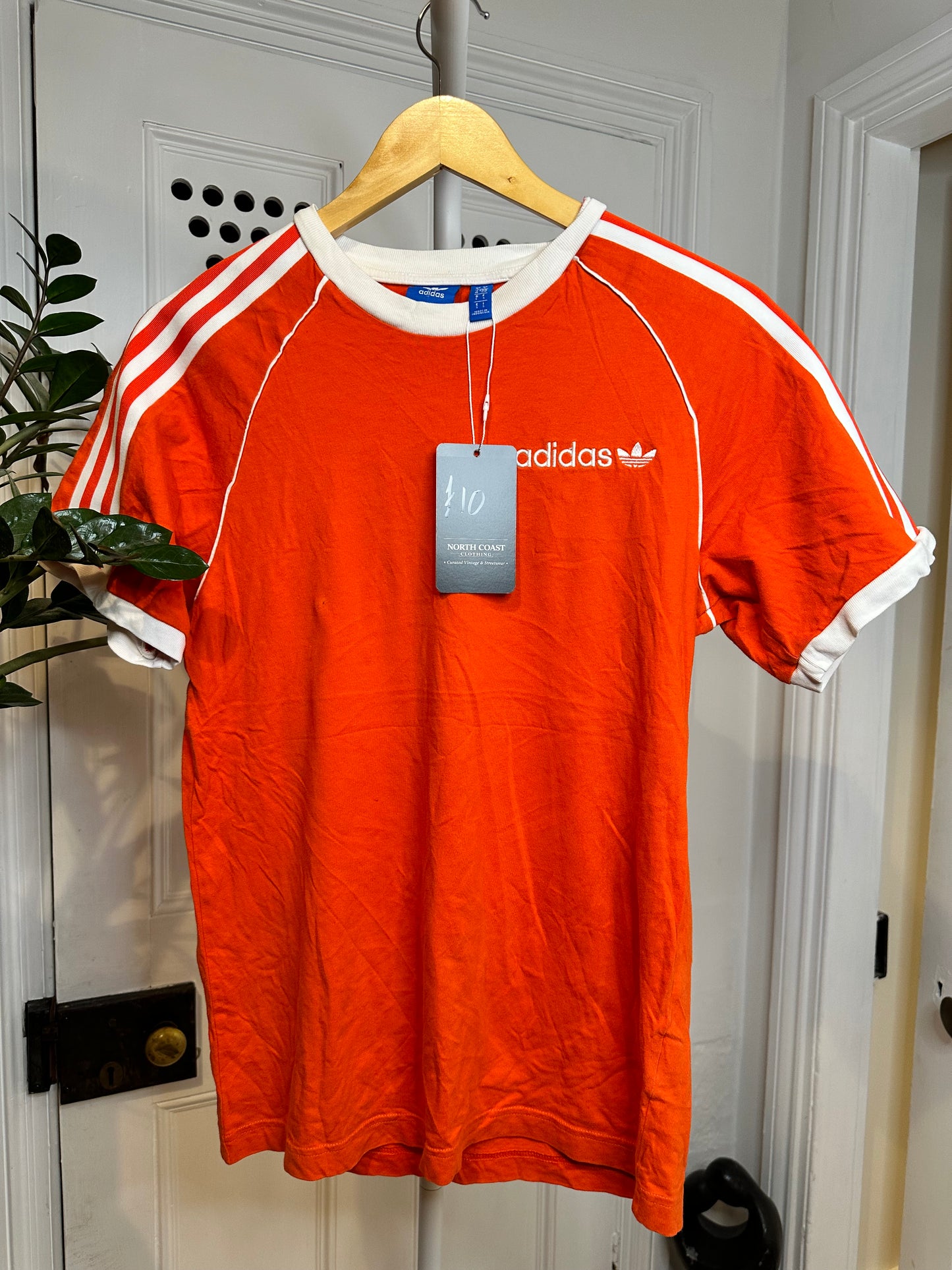 Adidas Originals Orange T-shirt - Men’s Small