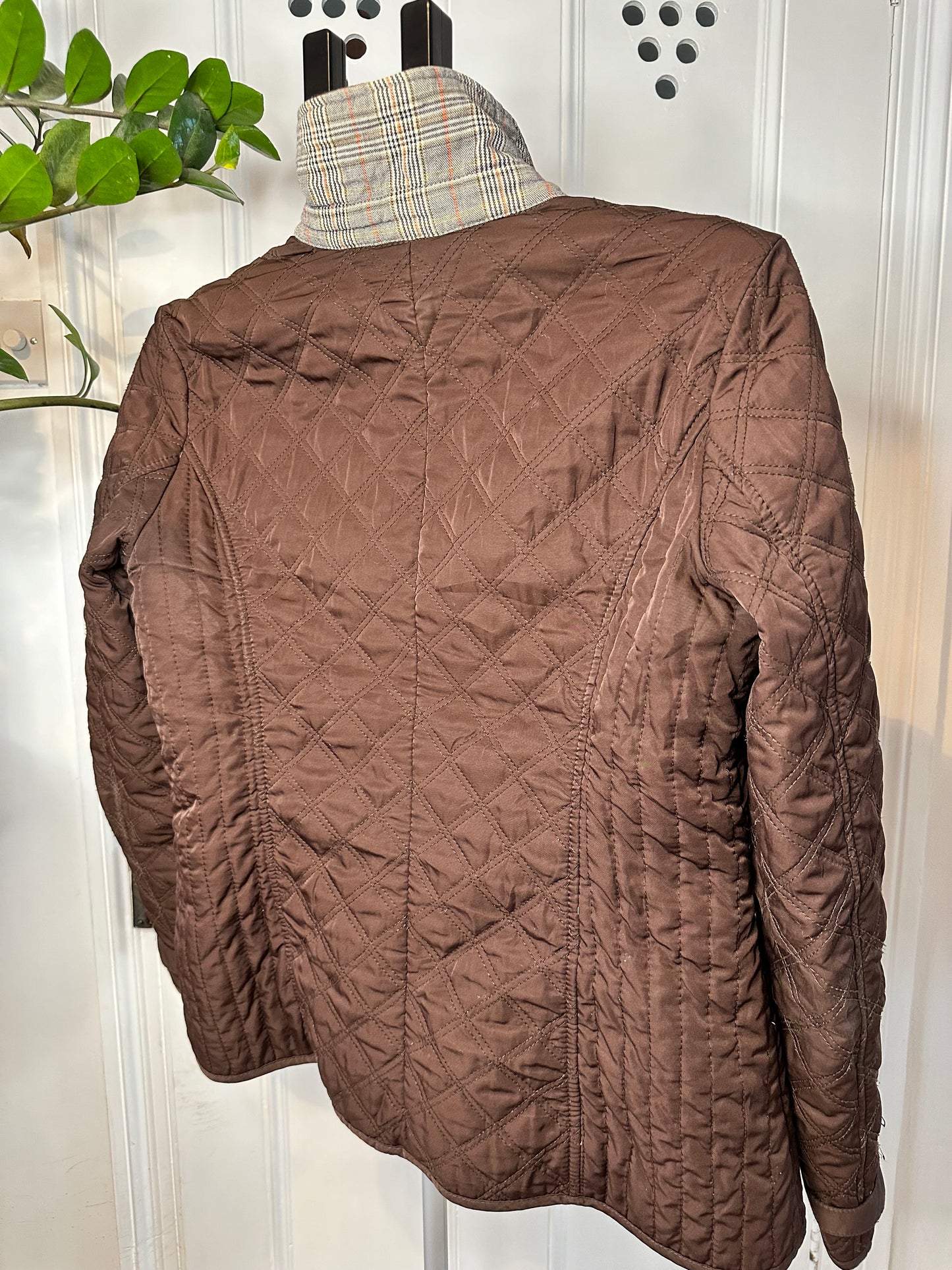 Tommy Hilfiger Quilted Jacket in Women’s Large - Brown
