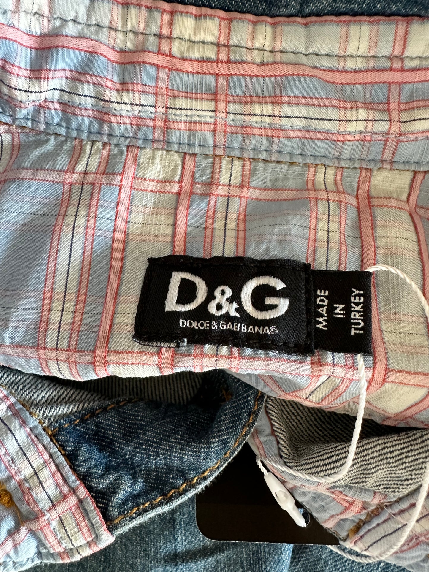 Dolce & Gabbana Denim Style Cotton Top - Women’s Large