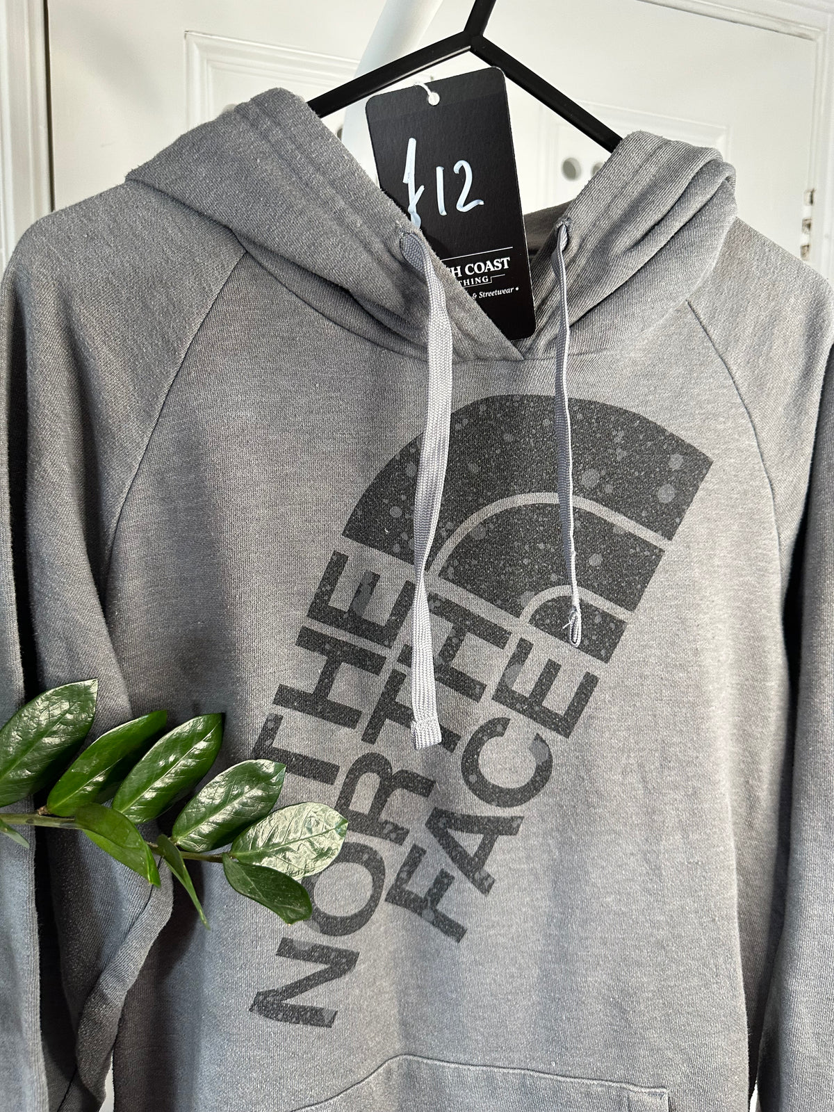 The North Face Women’s Grey Graphic Hoodie – Size M