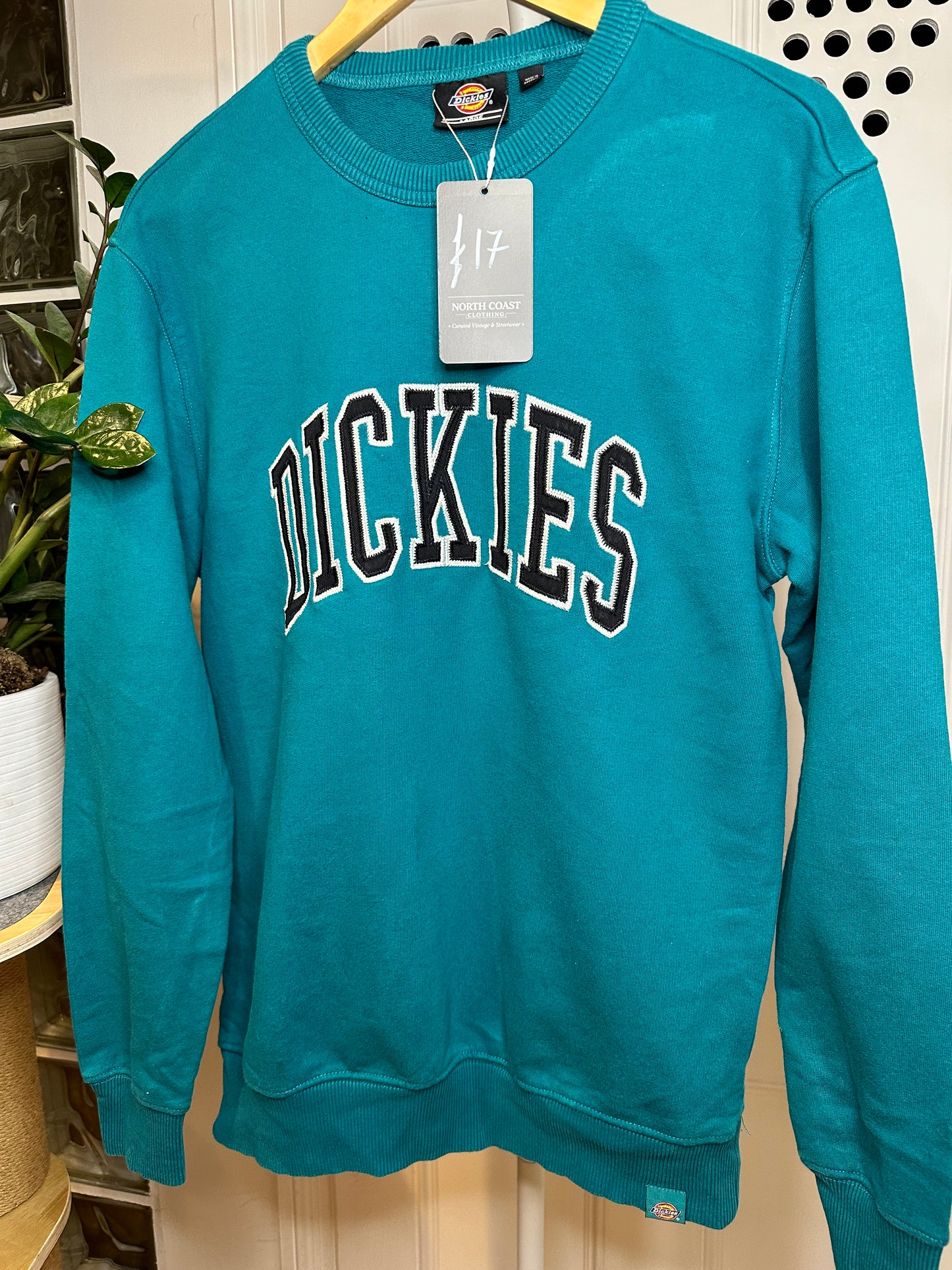 Dickies Teal Sweatshirt Jumper - Large