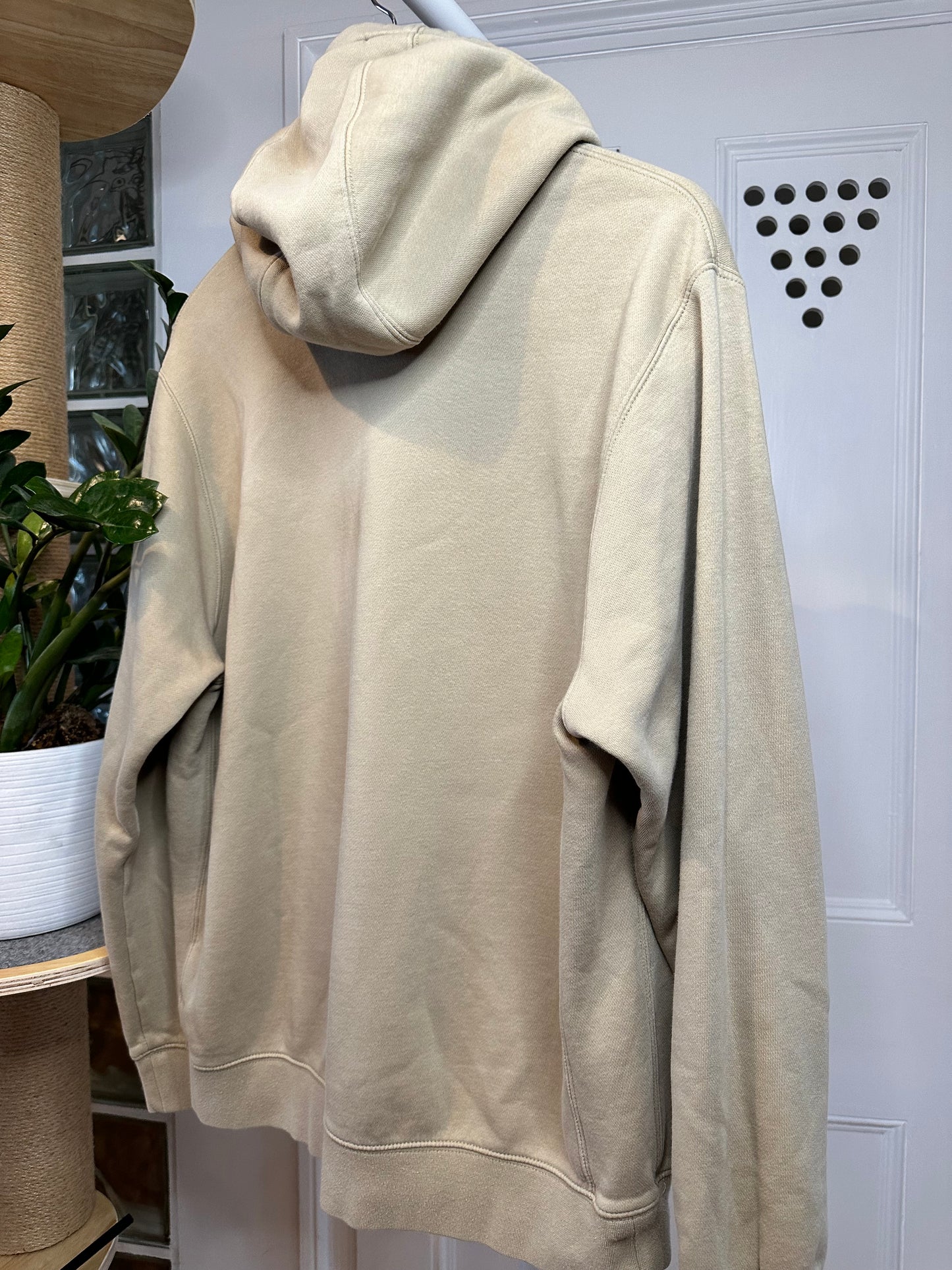 Nike Beige / Sand Coloured Hoodie - Men’s Medium Relaxed Fit