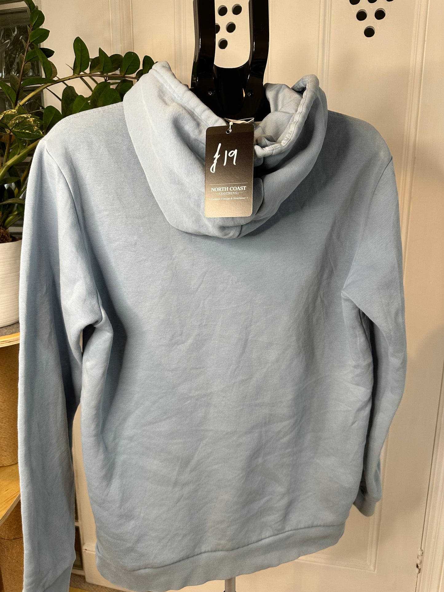 Adidas Sky Blue Hoodie in a Men’s Large