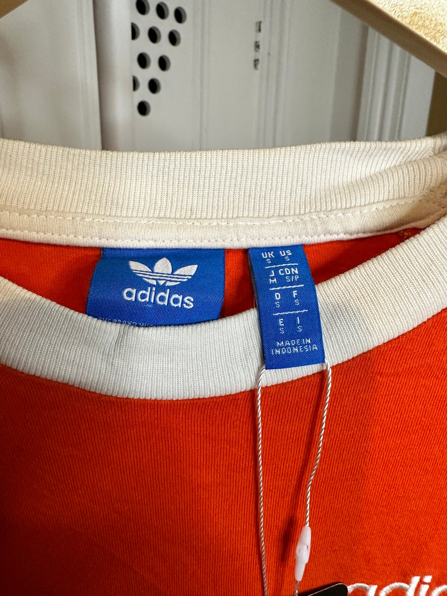 Adidas Originals Orange T-shirt - Men’s Small