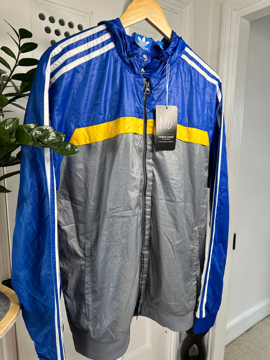 Adidas Retro Style Windbreaker - Men’s Medium