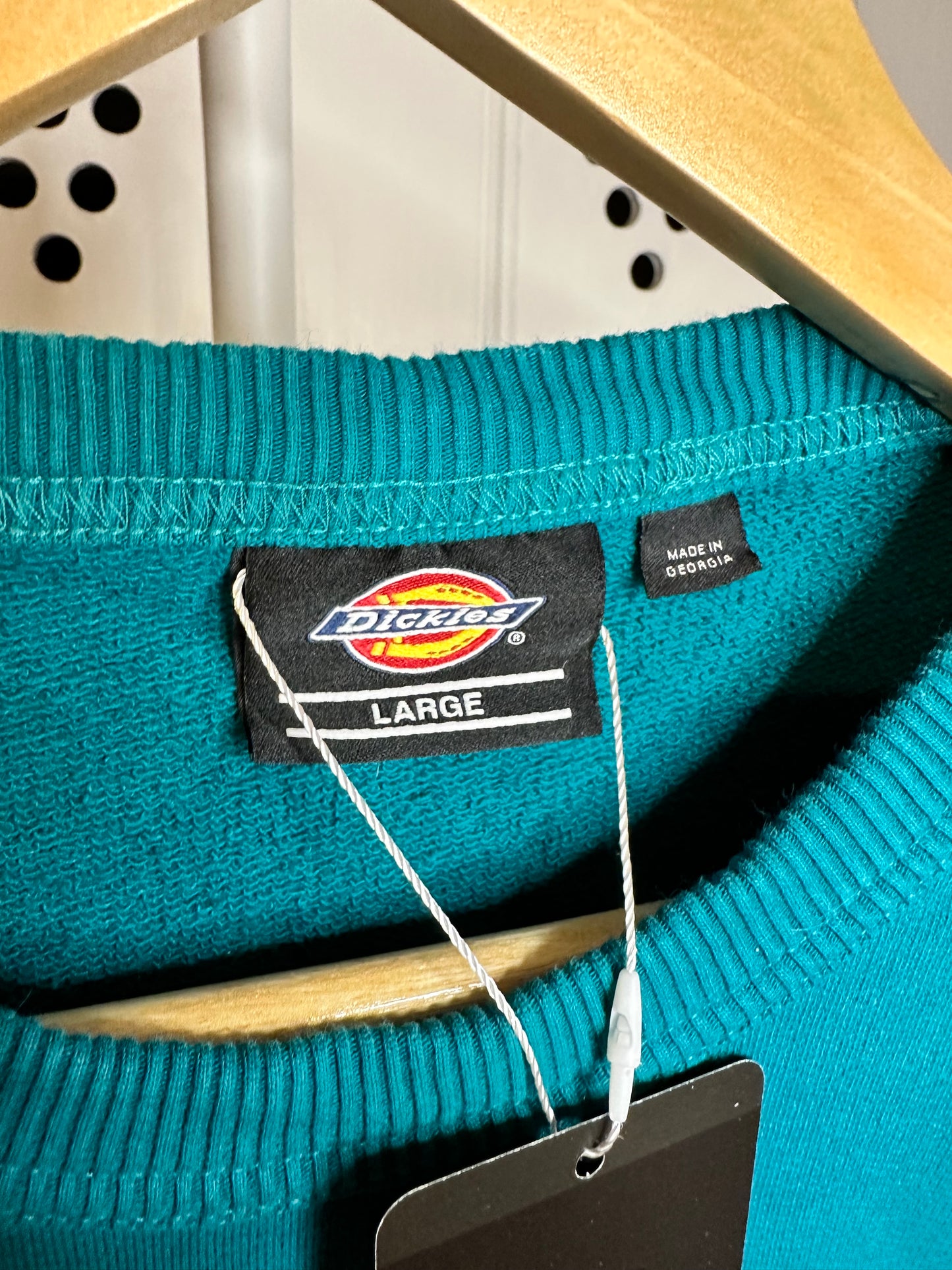 Dickies Teal Sweatshirt Jumper - Large