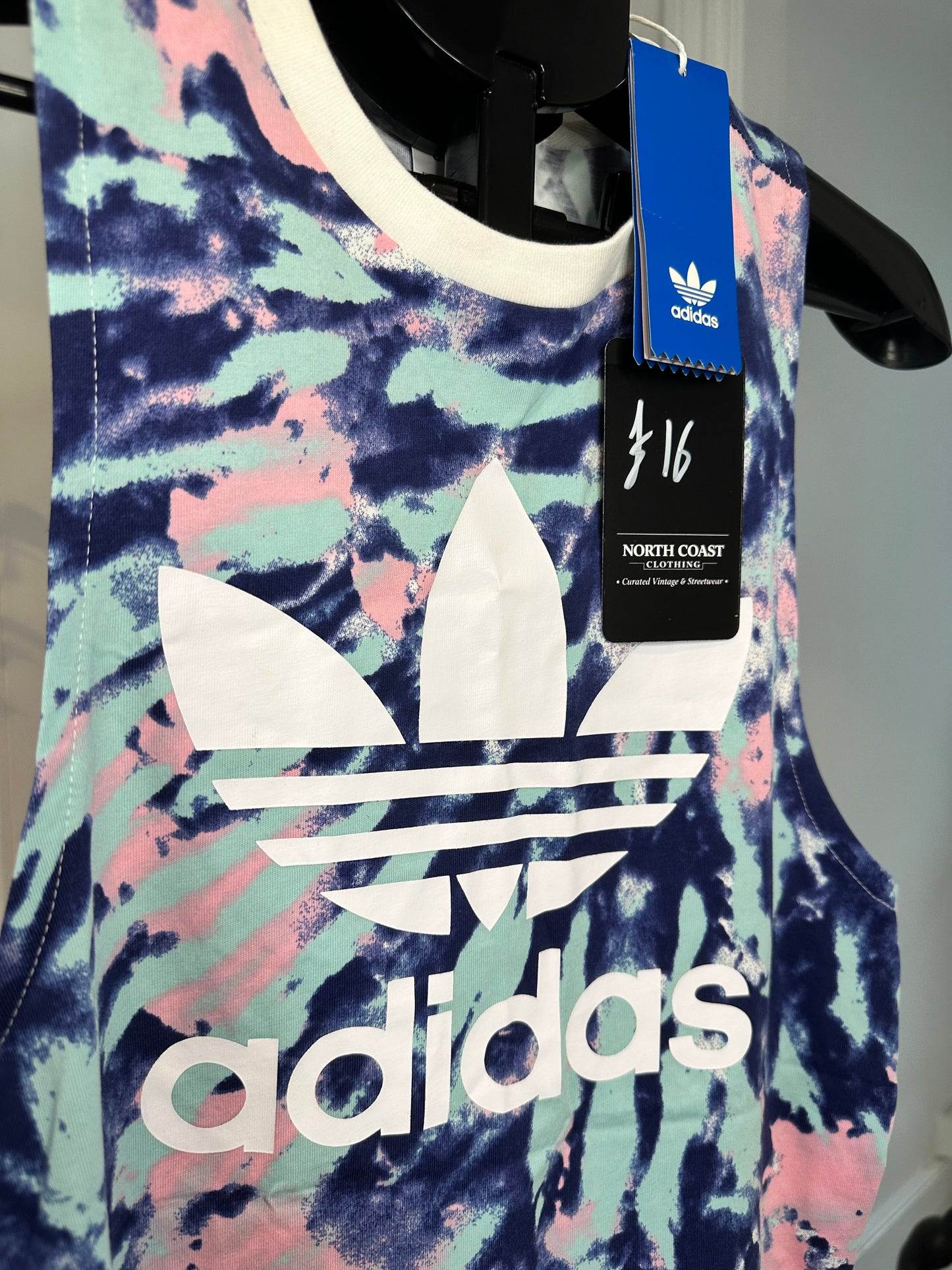 Adidas Tie Dye Vest Top Women’s Small or Extra Small - BNWT