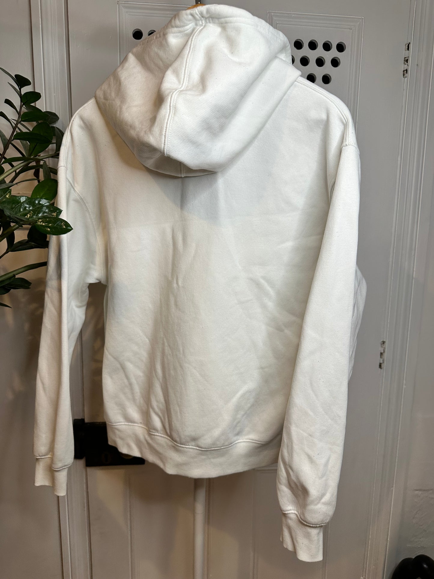 New Balance Cream Hoodie - XS/S Relaxed Fit