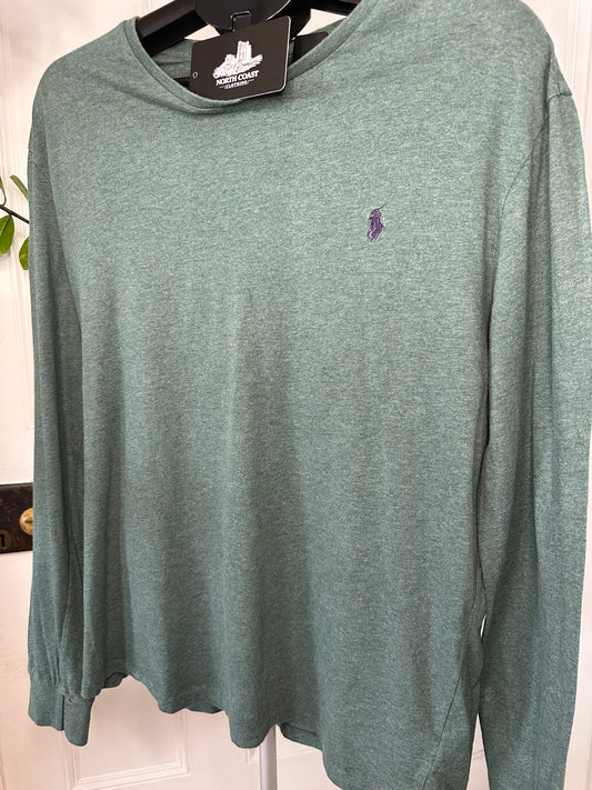 Ralph Lauren Polo l/s T-shirt Men’s Large - Dark Green