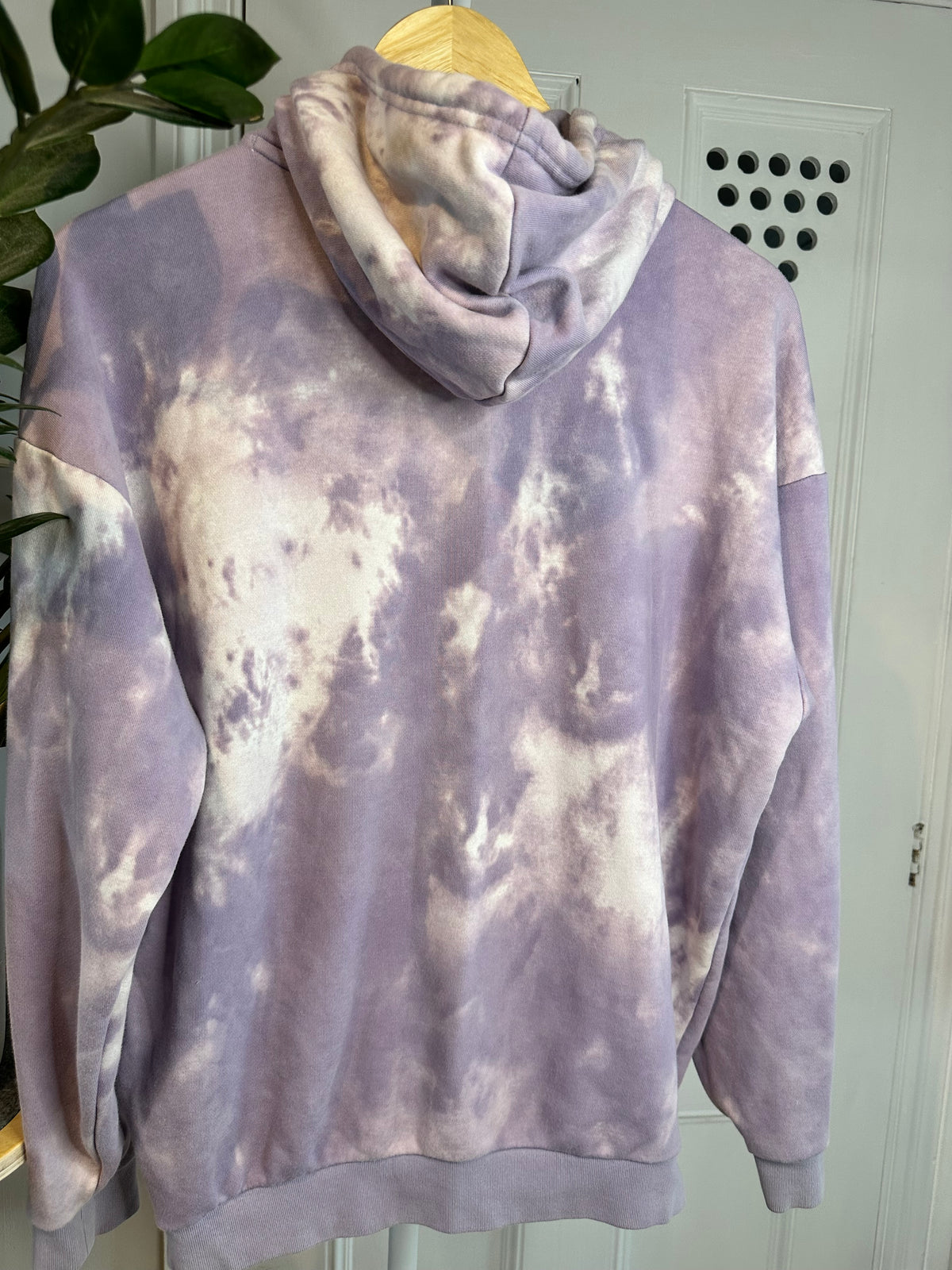 Adidas Originals Tie-Dye Hoodie – Lilac & White – Women’s UK 8