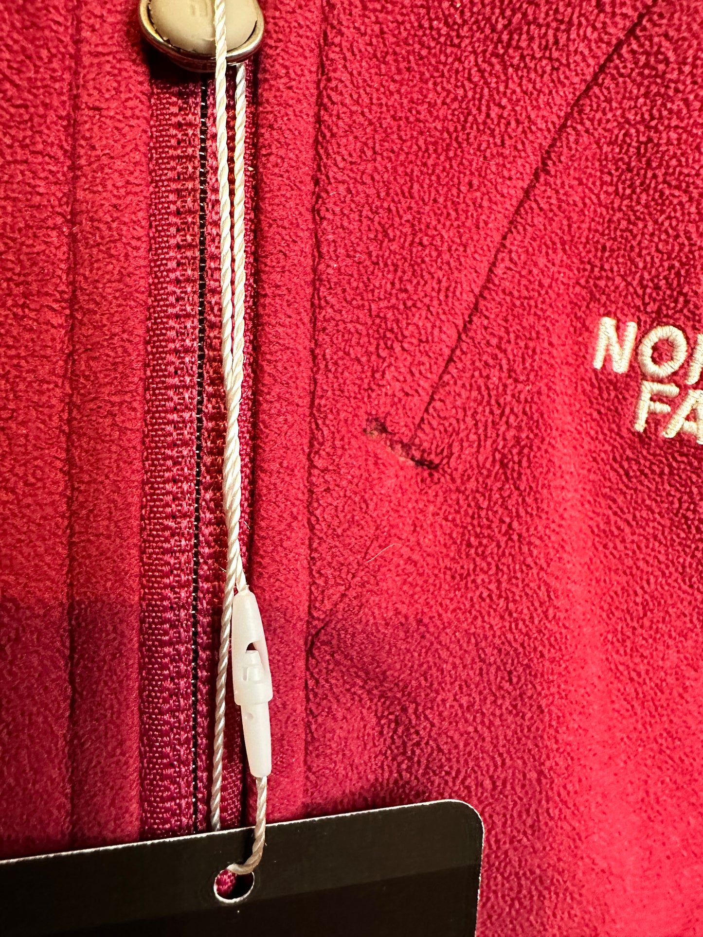 The North Face Dark Red Fleece - Women’s Small