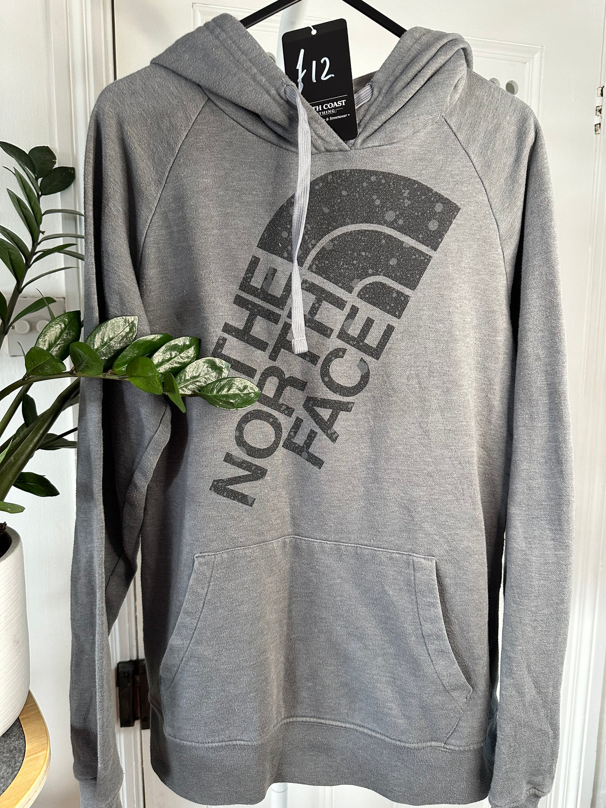 The North Face Women’s Grey Graphic Hoodie – Size M
