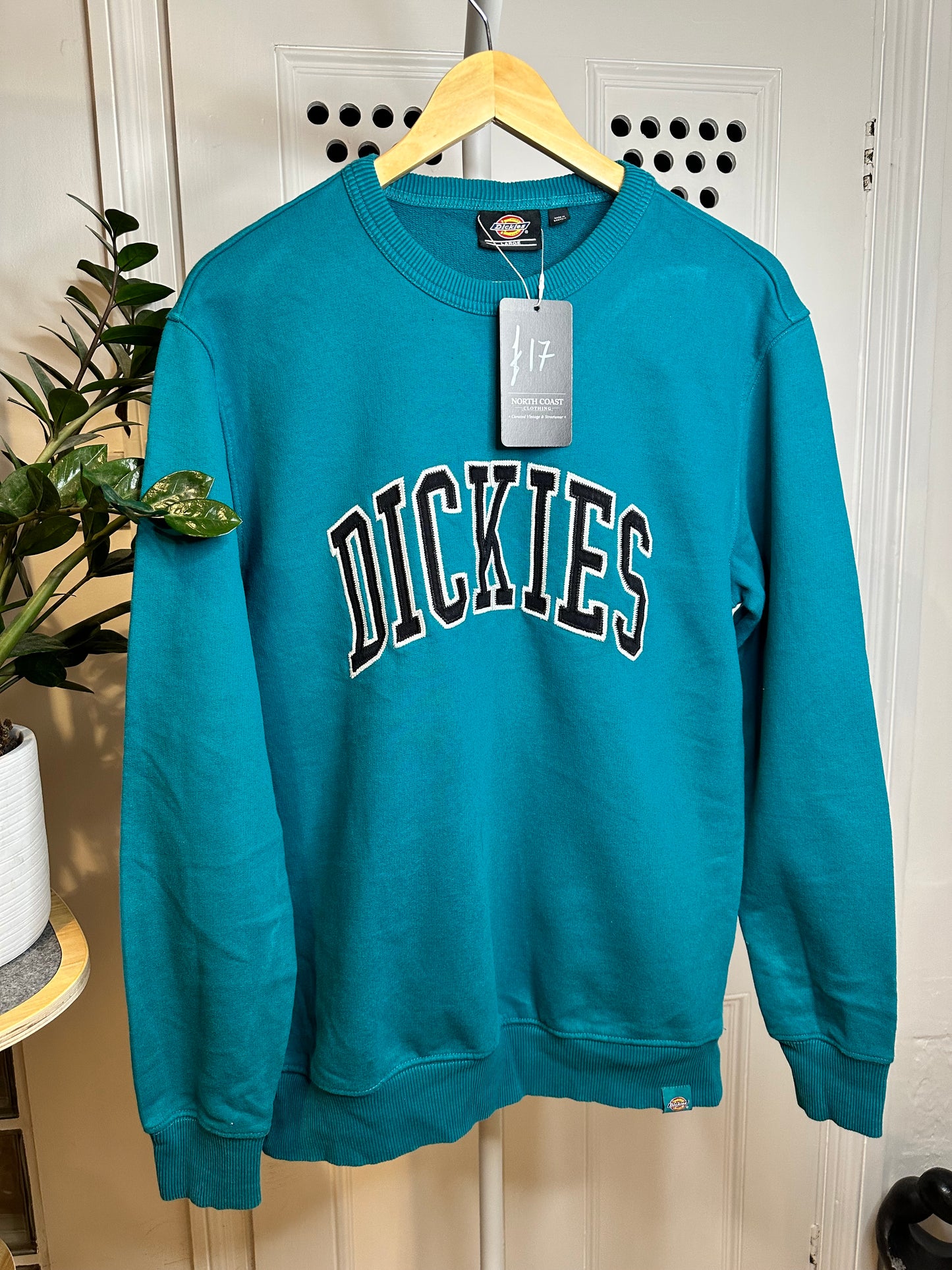 Dickies Teal Sweatshirt Jumper - Large