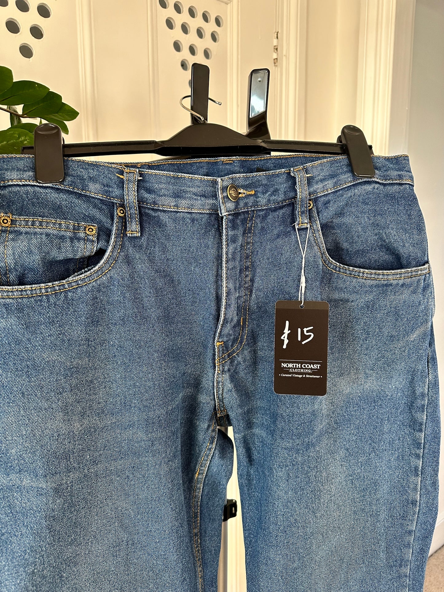 Dickies Dark Wash Blue Jeans - Waist 34 x Leg 32