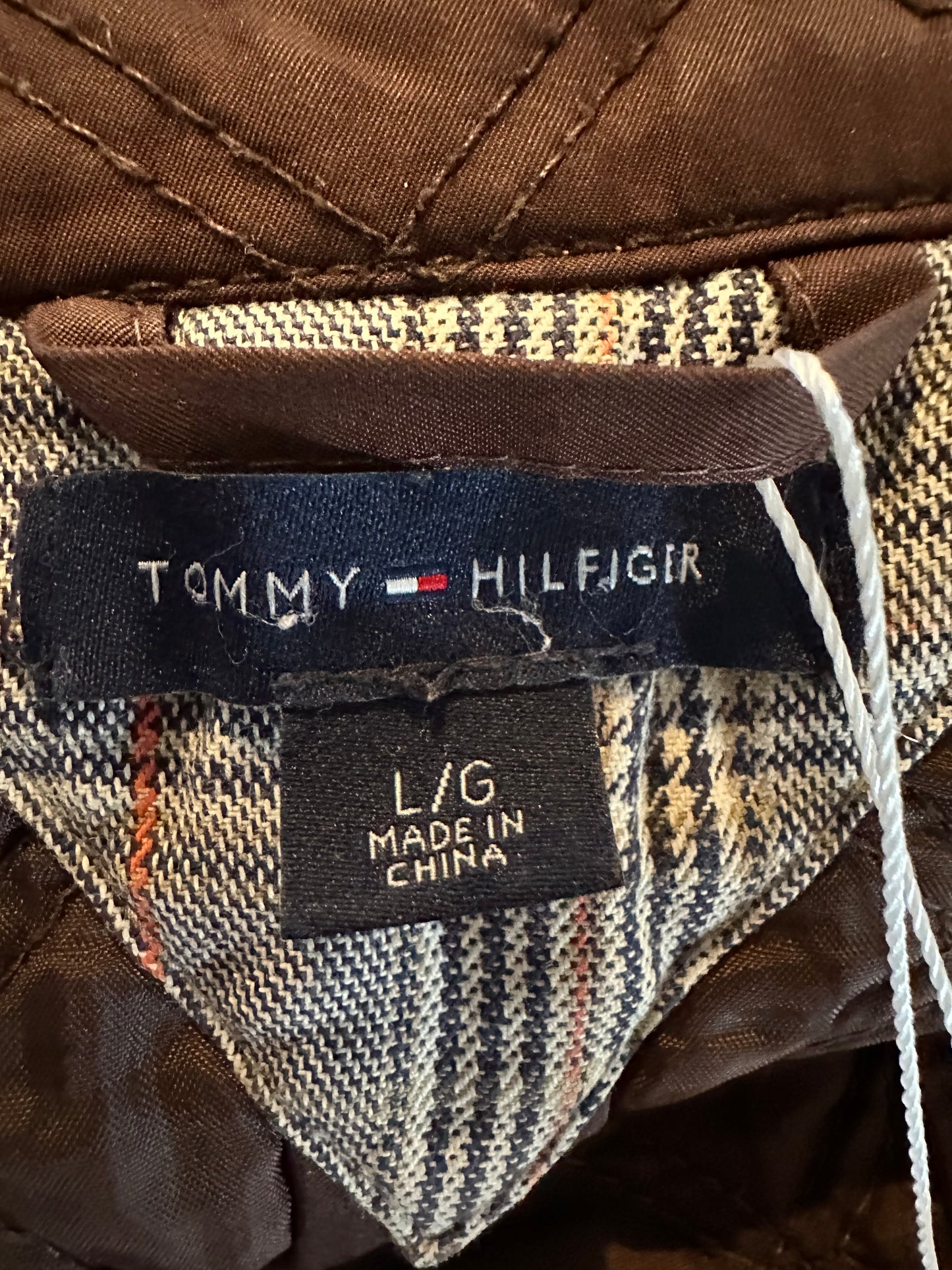 Tommy Hilfiger Quilted Jacket in Women’s Large - Brown