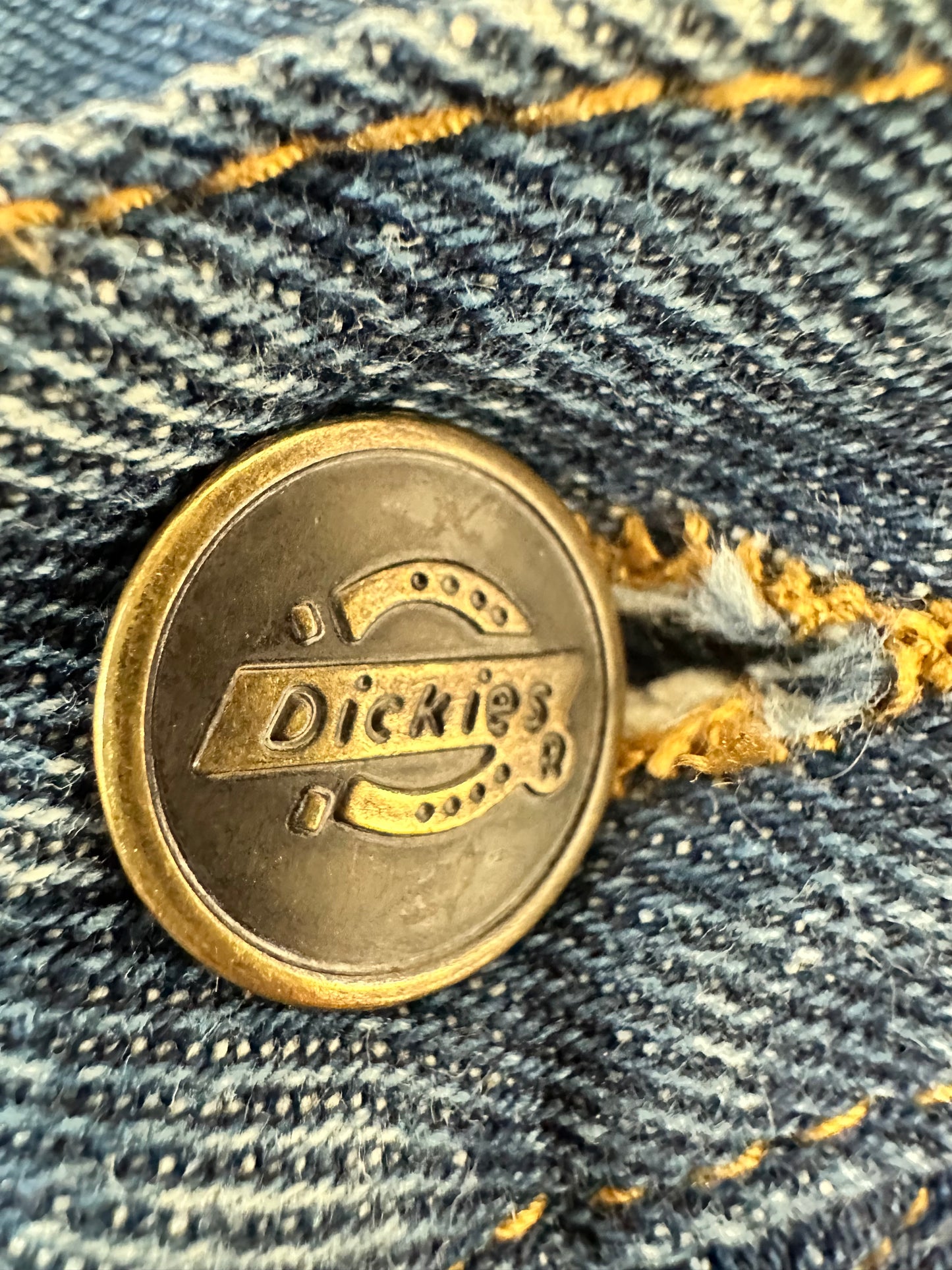Dickies Dark Wash Blue Jeans - Waist 34 x Leg 32