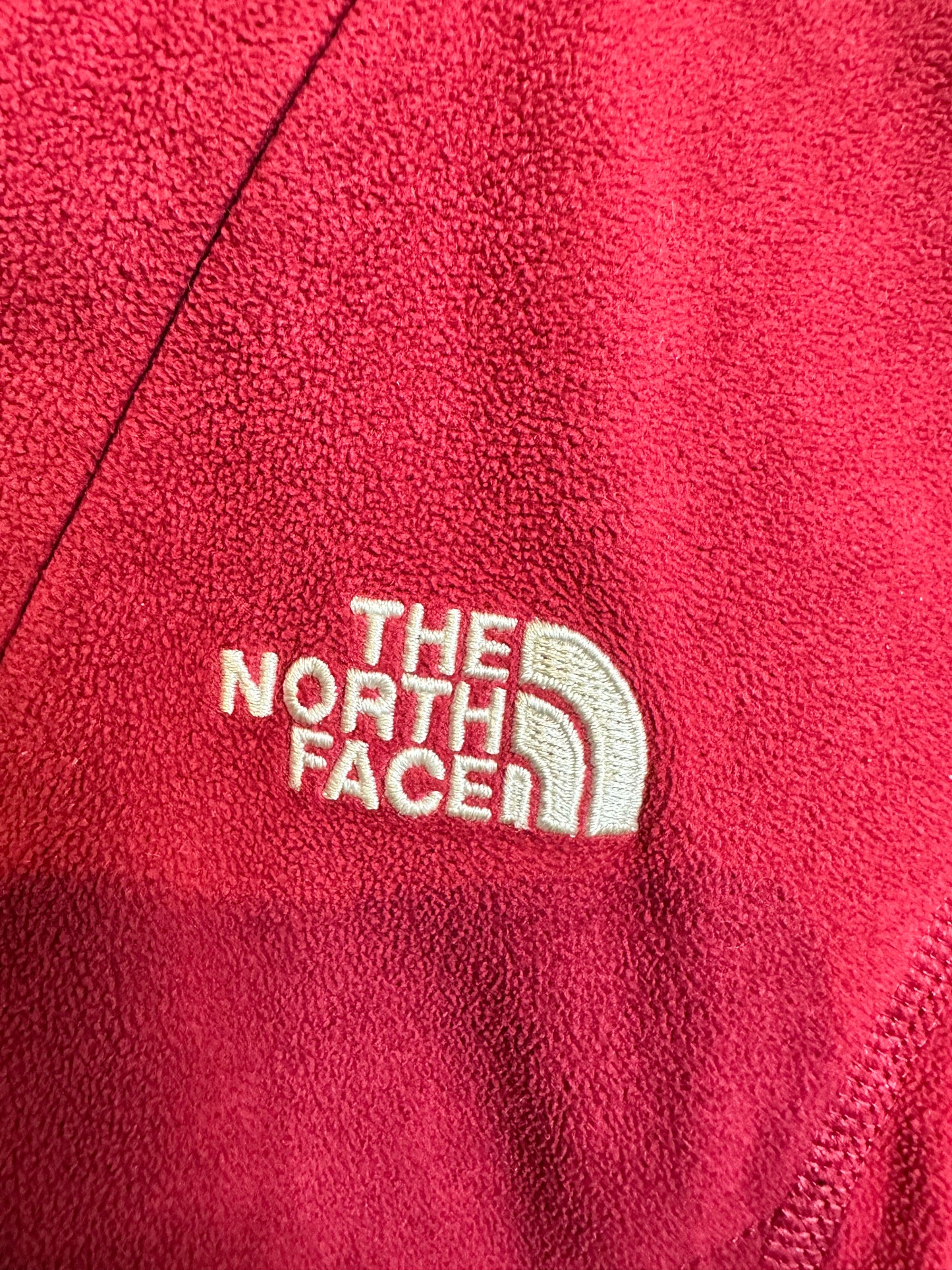 The North Face Dark Red Fleece - Women’s Small