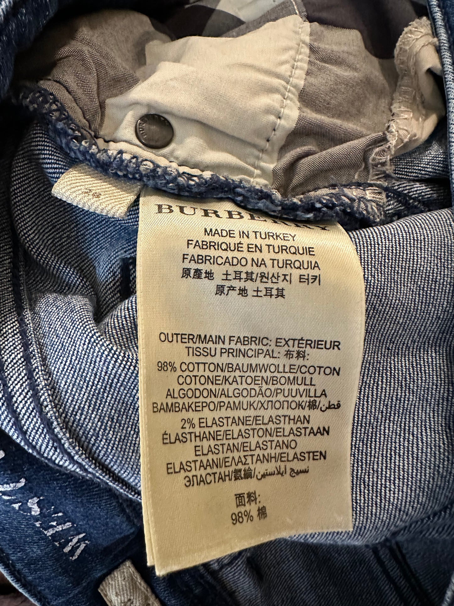 Burberry Brit Jeans - 26w x 28l