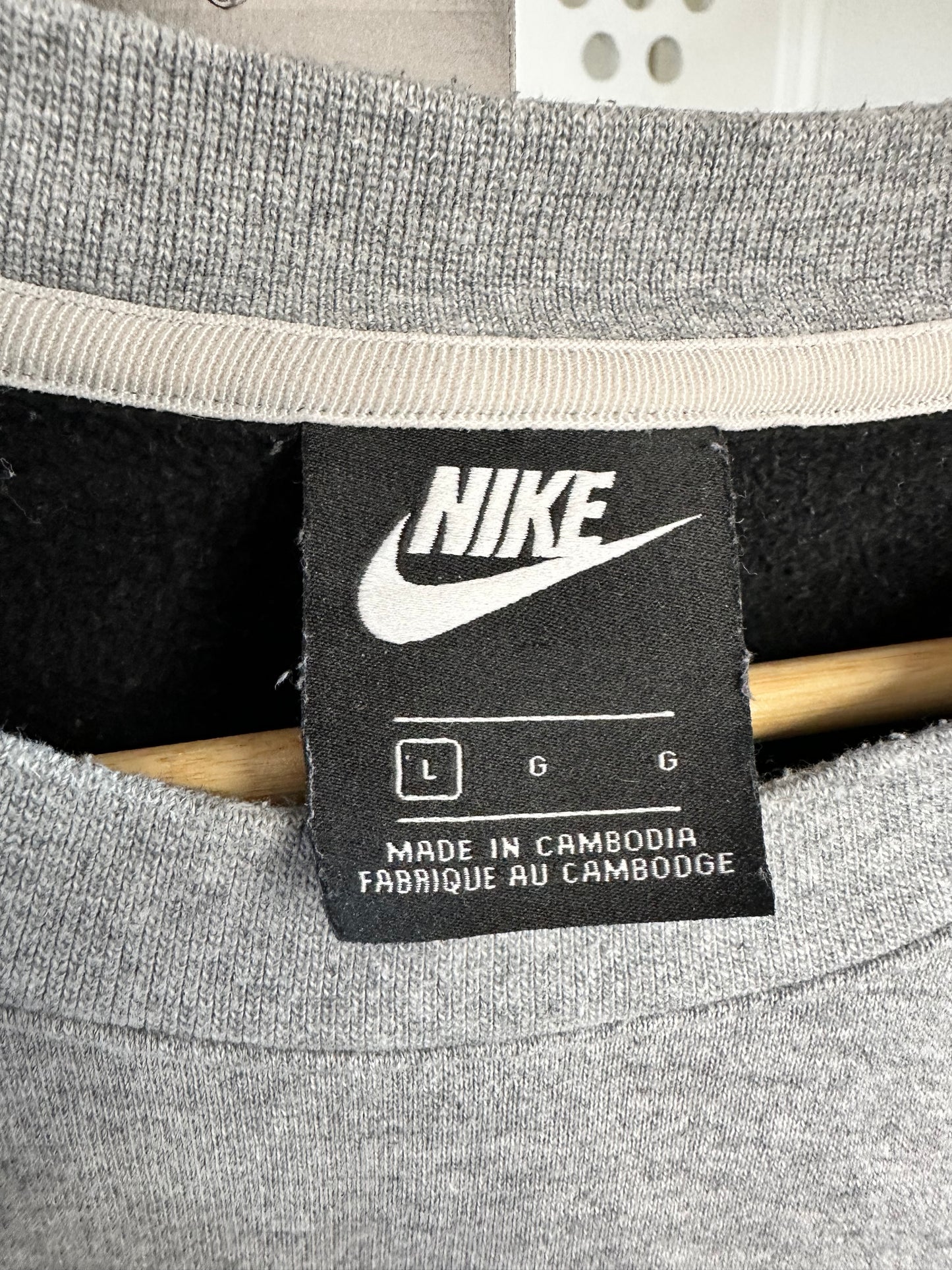 Nike Giant Swoosh Sweatshirt Jumper - Large