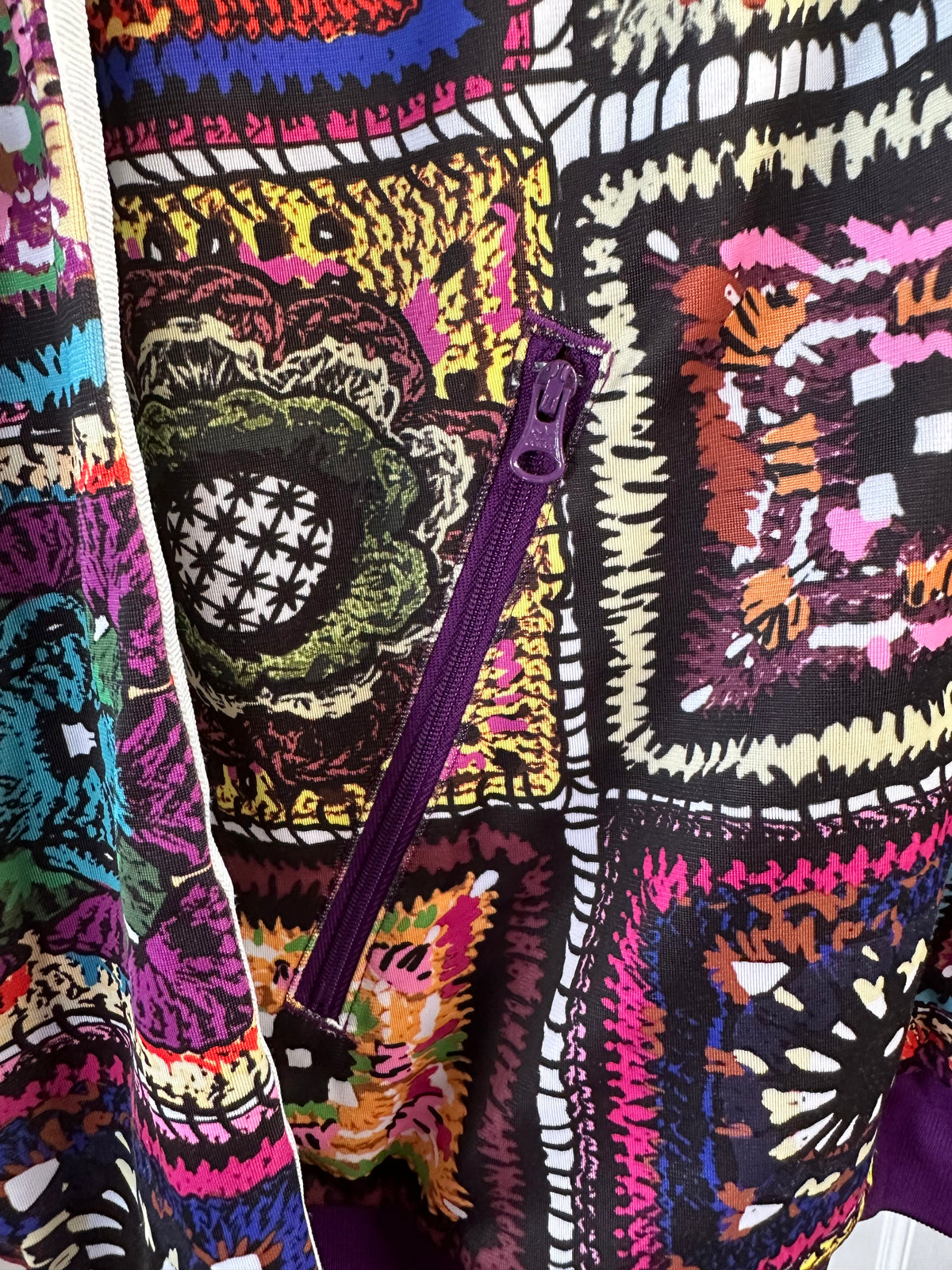 Adidas Originals x Farm Rio Crochet Print Track Jacket – UK 14