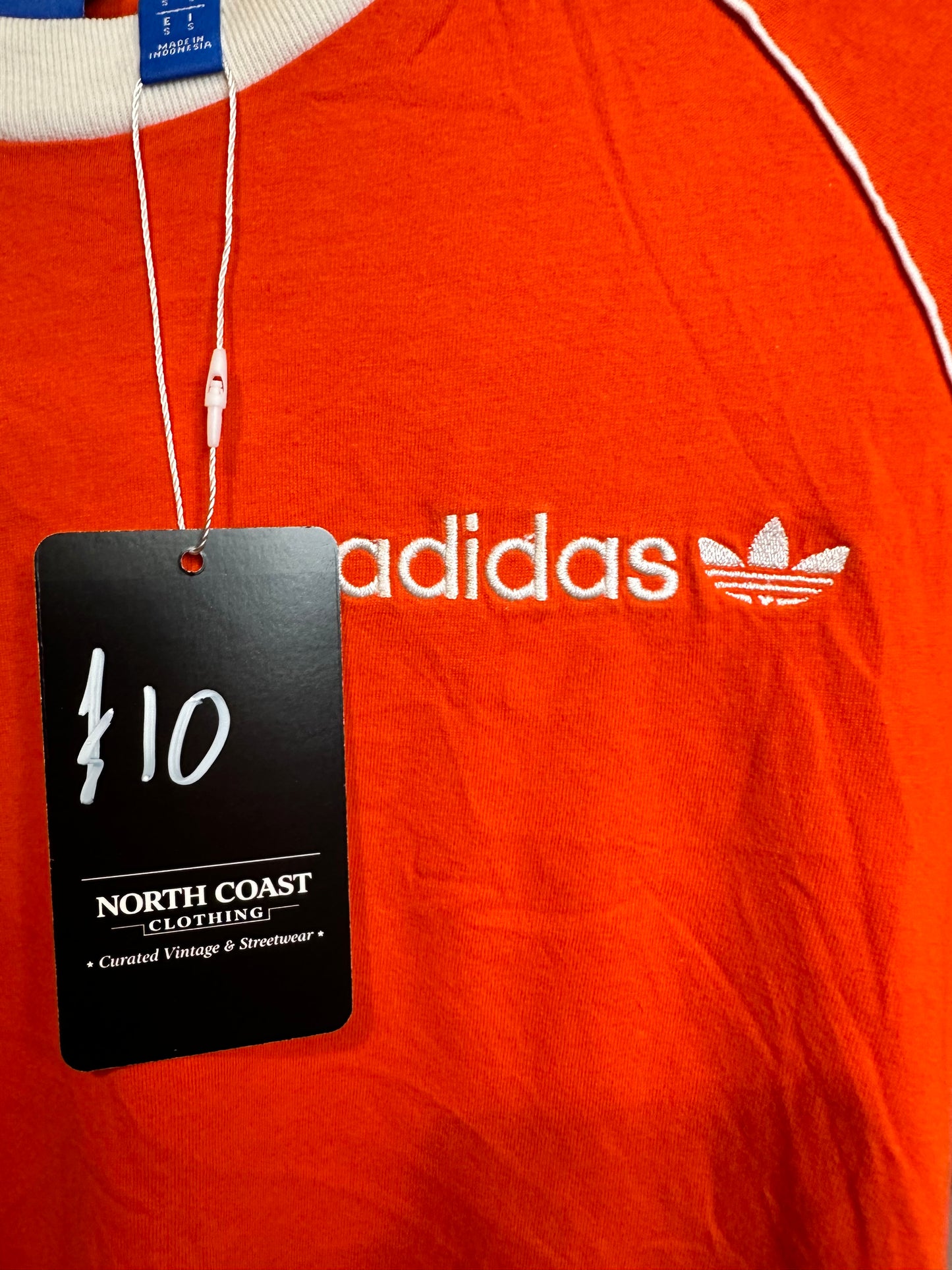 Adidas Originals Orange T-shirt - Men’s Small
