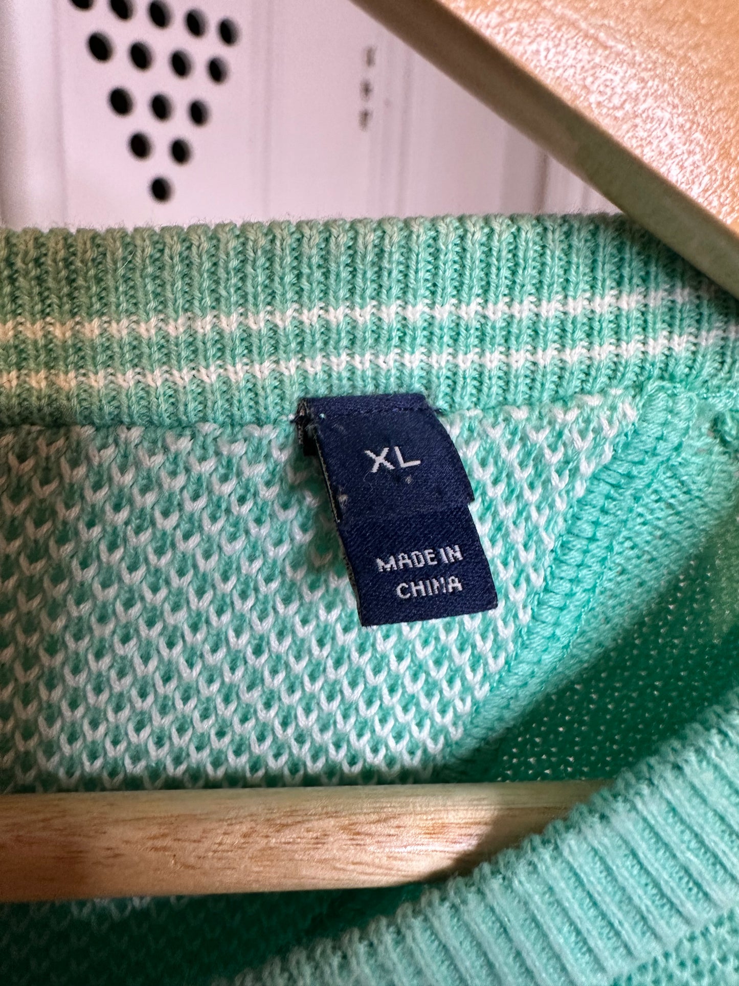Gant Knit Jumper in Teal - Men’s size XL