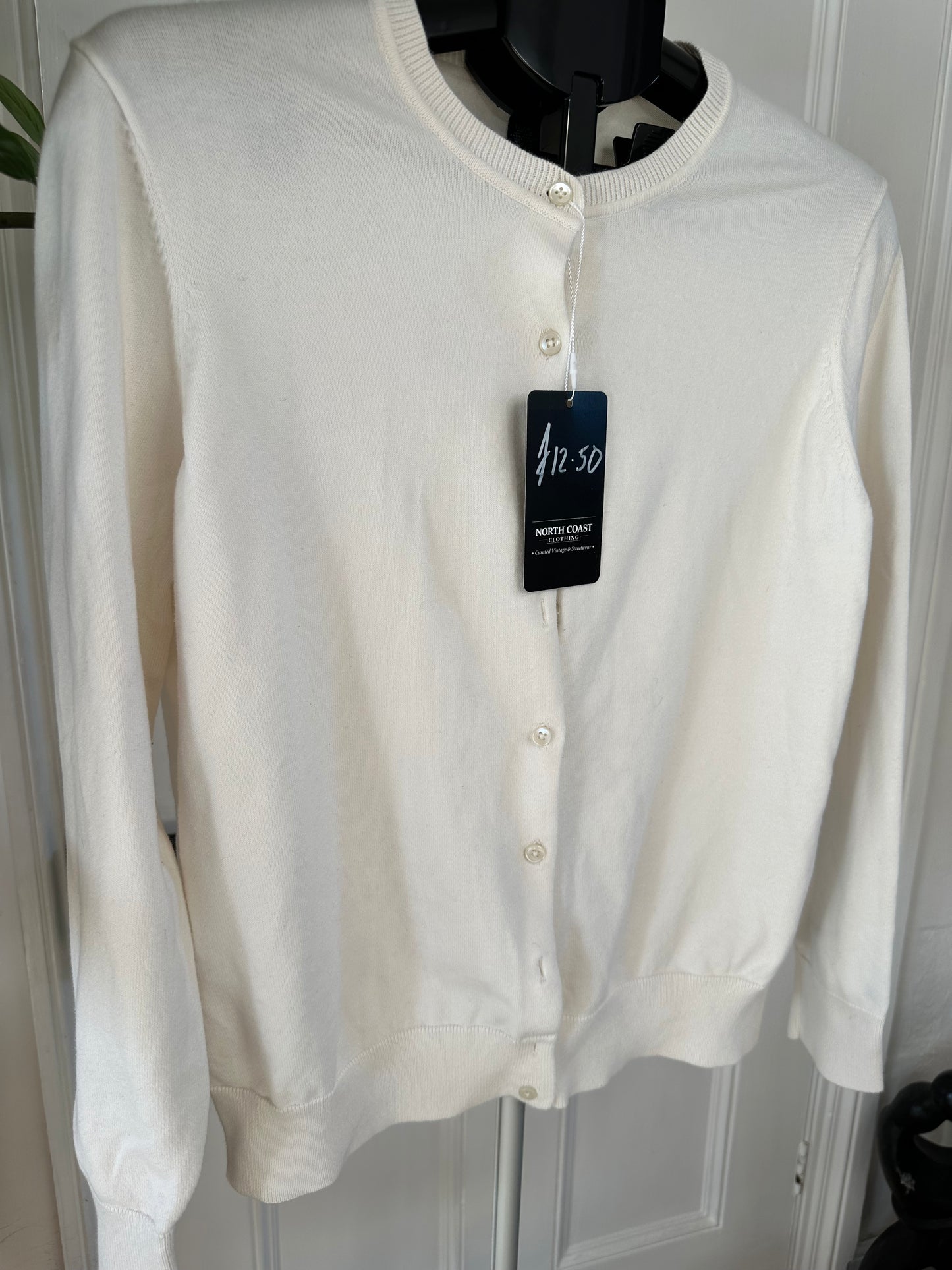Tommy Hilfiger Lightweight Cardigan White Women’s XS