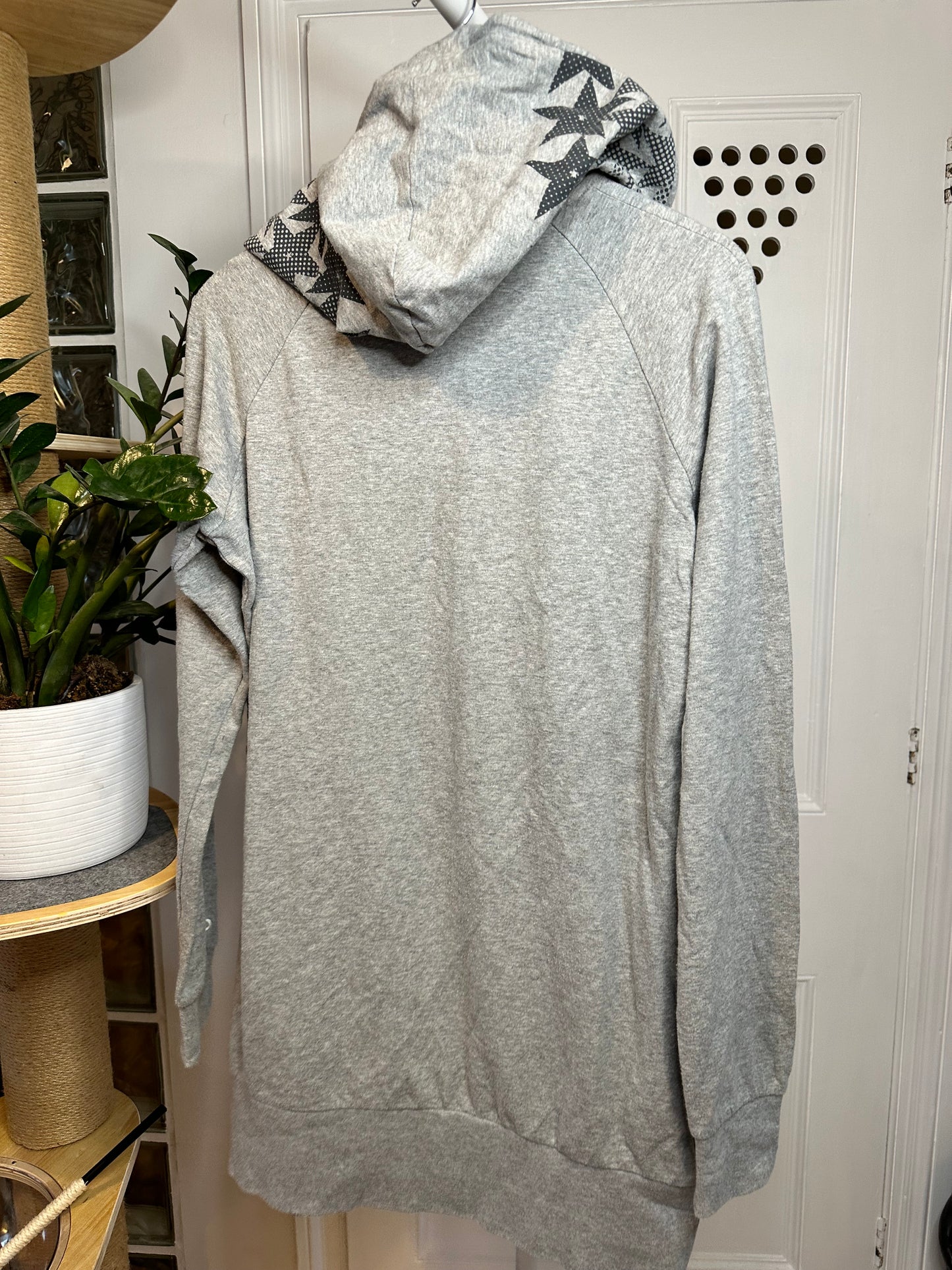 Nike Athletic Department Graphic Hoodie - Grey Women’s XL