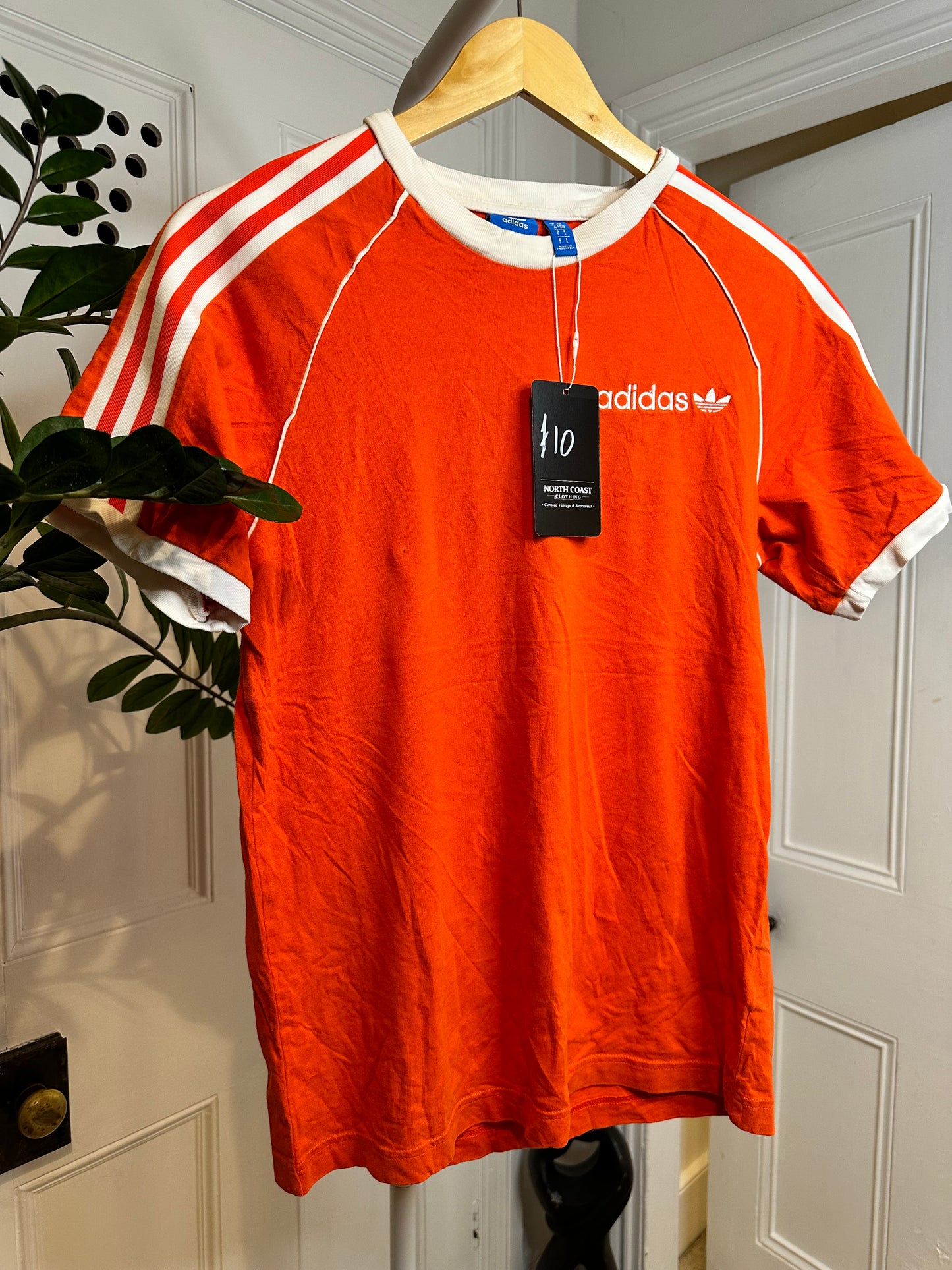 Adidas Originals Orange T-shirt - Men’s Small