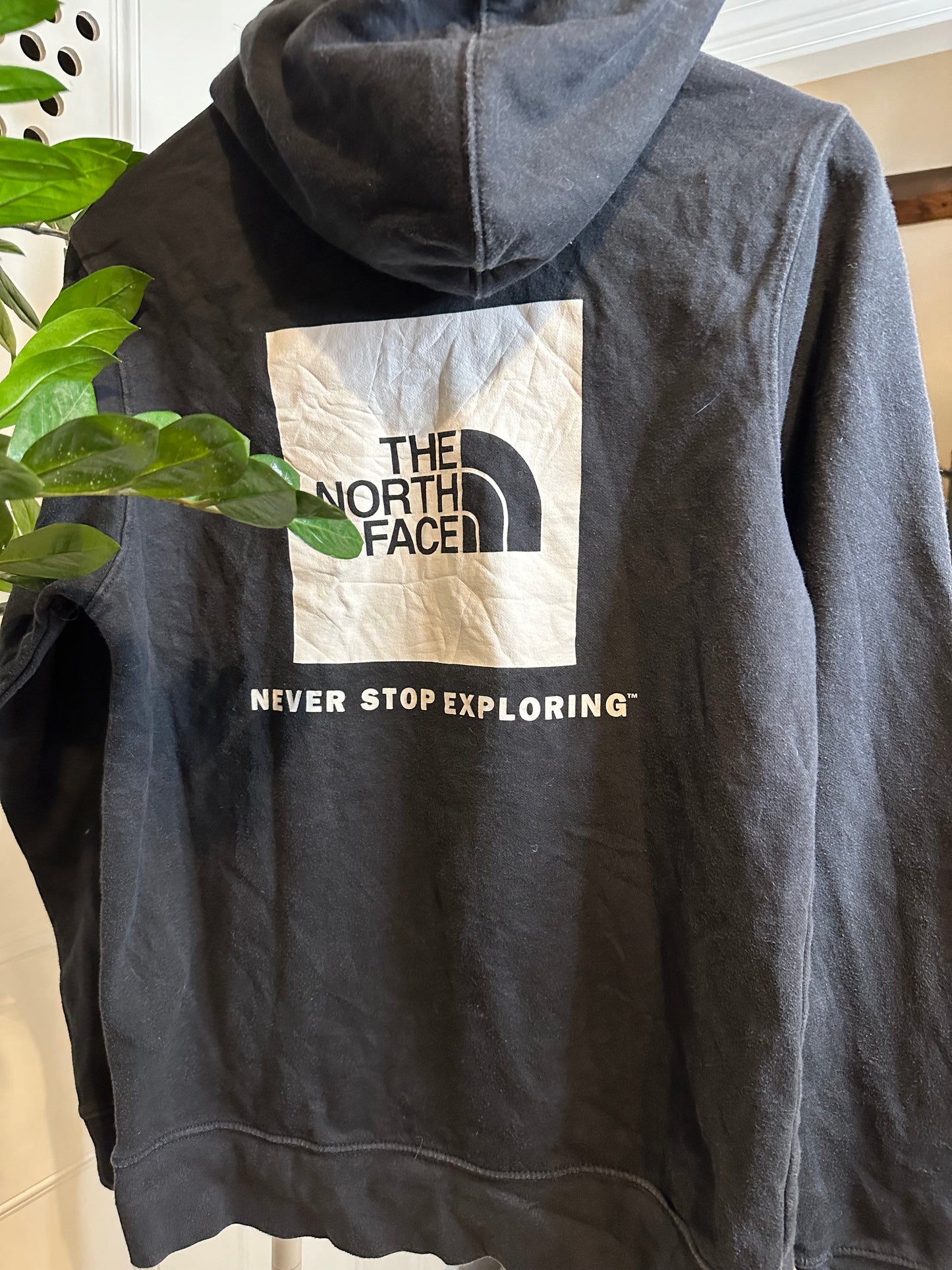 The North Face Black Hoodie - Men’s Small Relaxed Fit