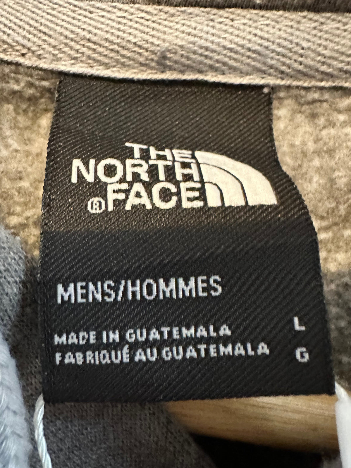The North Face Bear Graphic Hoodie – Grey – Men’s Large