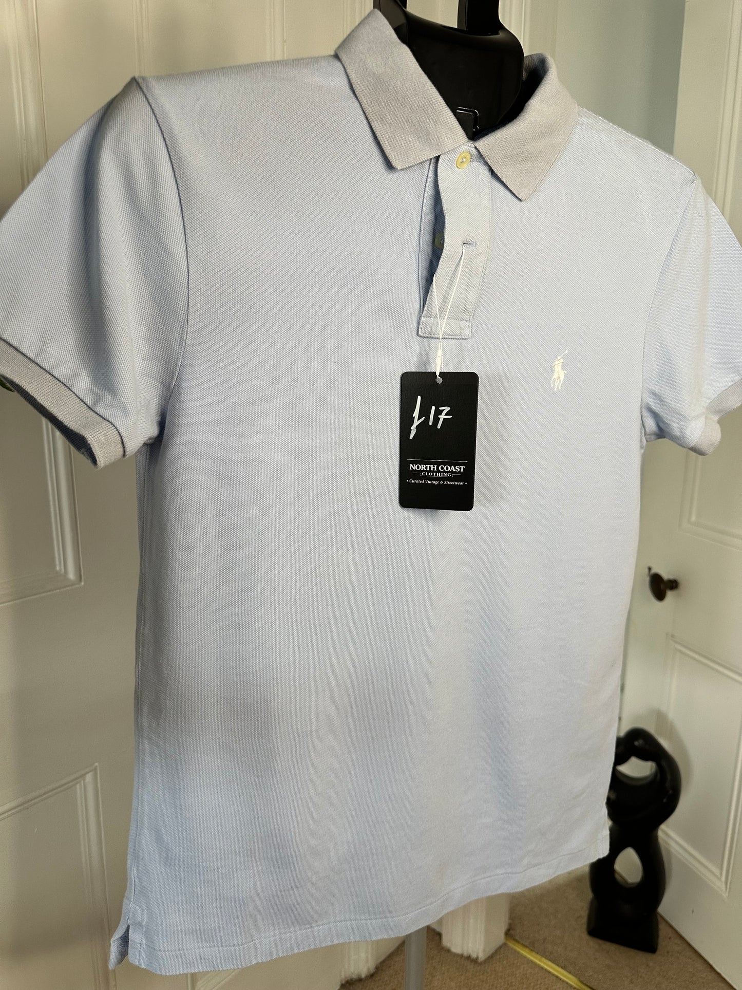 Ralph Lauren Polo Shirt Men’s Medium - Light Blue