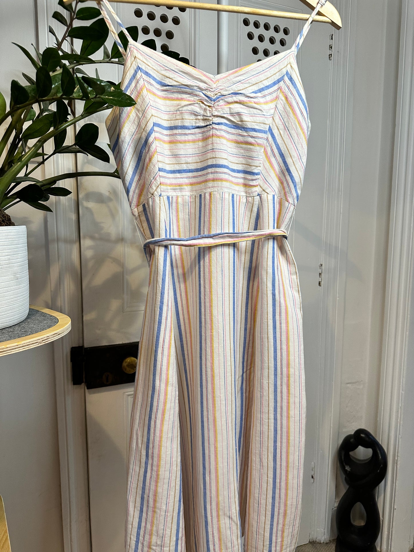 GAP Linen Blend Summer Midi Dress - Size 8