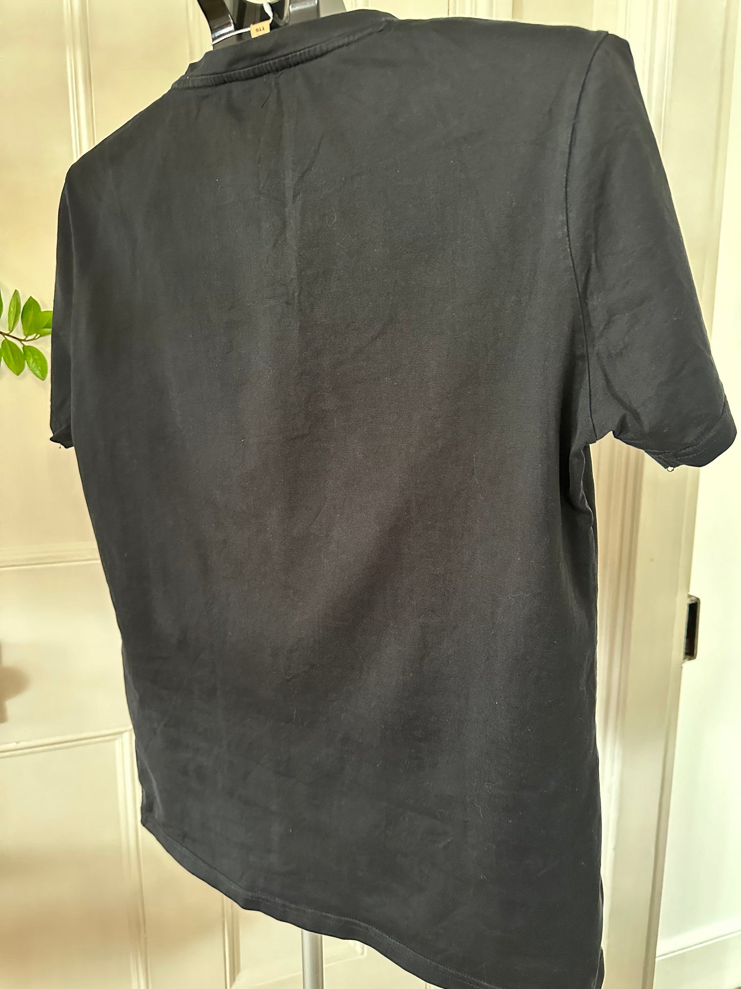 Burberry T-shirt Size Small in Black