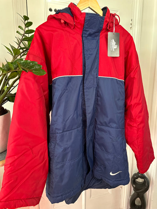 Vintage 90s Oversized Nike Jacket - Men’s Large