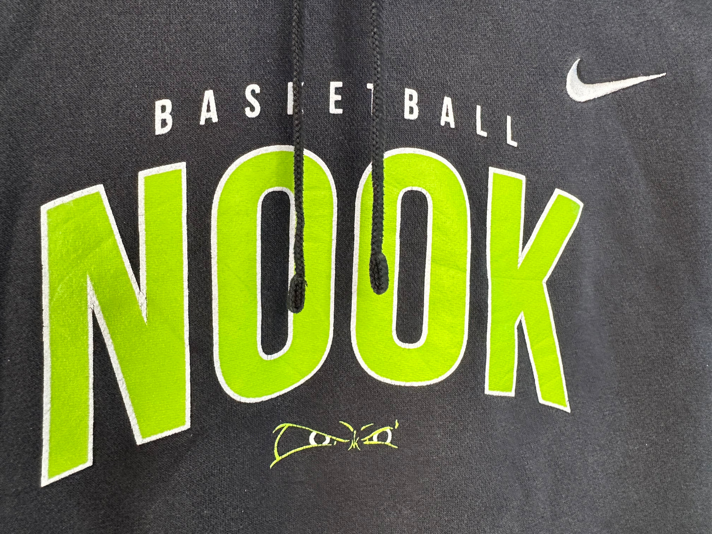 Nike Hoodie Basketball Nook Design Size Medium