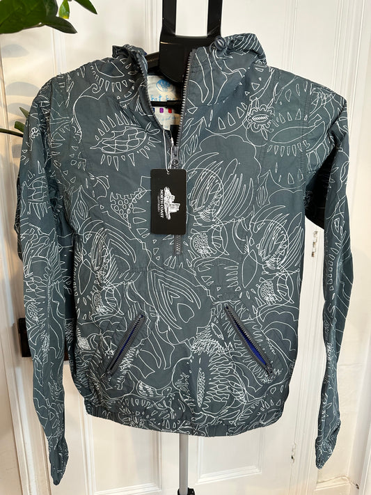 Fat Face Quarter Zip Waterproof Jacket - Women’s Size 10