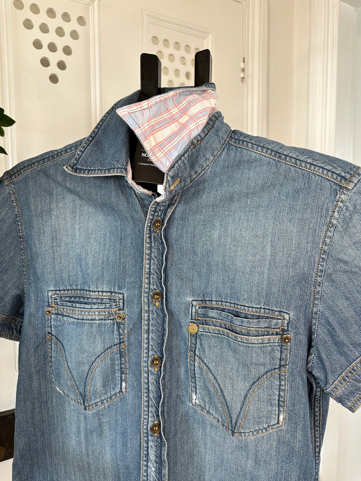 Dolce & Gabbana Denim Style Cotton Top - Women’s Large