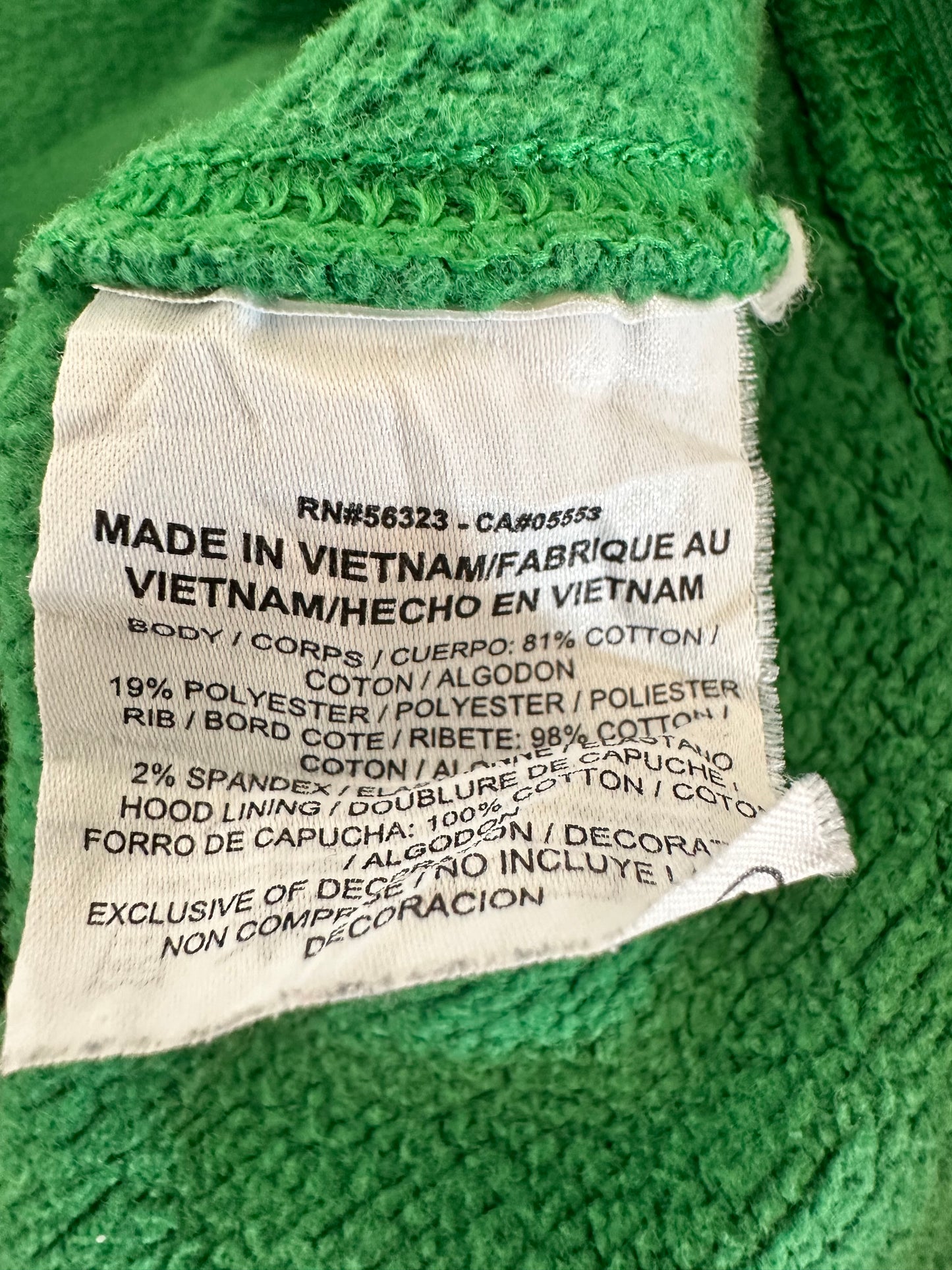 Nike Shamrock Green Hoodie Women’s Large