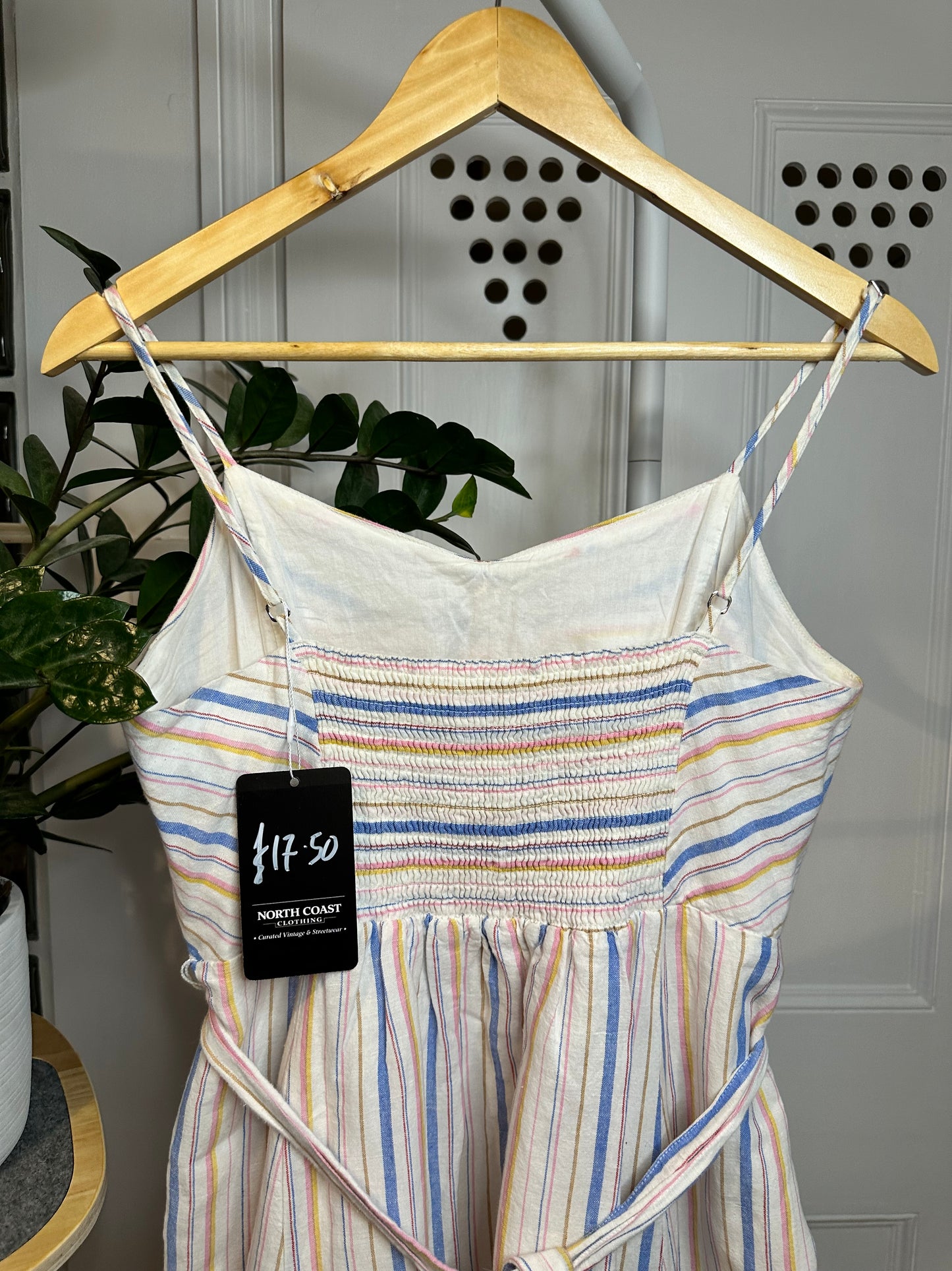 GAP Linen Blend Summer Midi Dress - Size 8