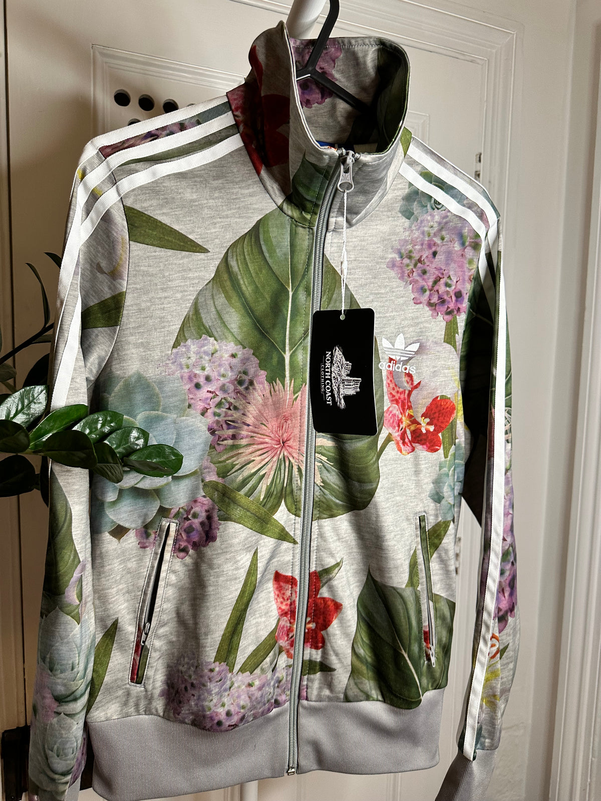 Adidas Originals x Farm Rio Floral Firebird Track Jacket – UK 10