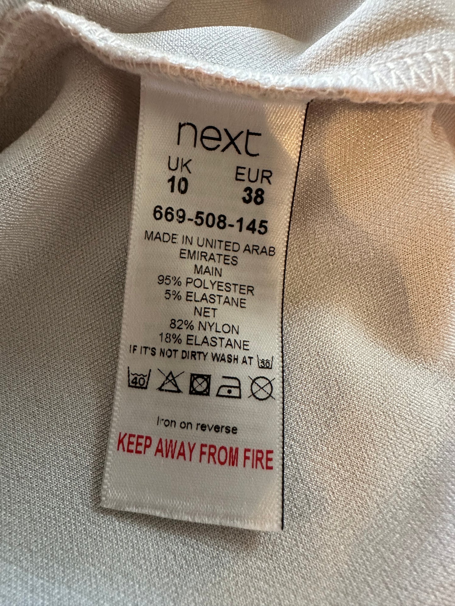 Next Midi Dress Women’s size 10 - Dusky Pink Floral