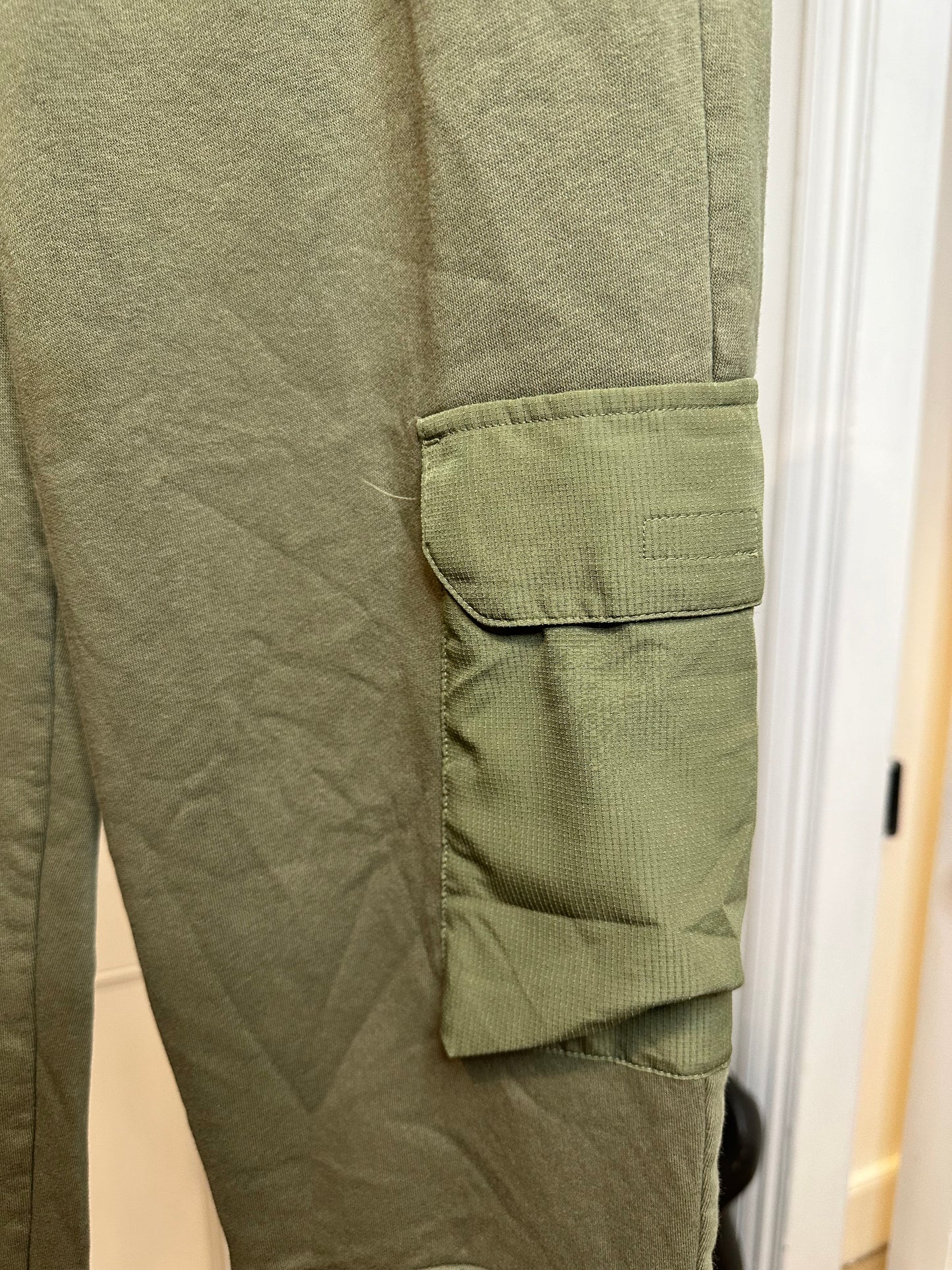 Adidas Joggers Olive Green / Khaki Size Large