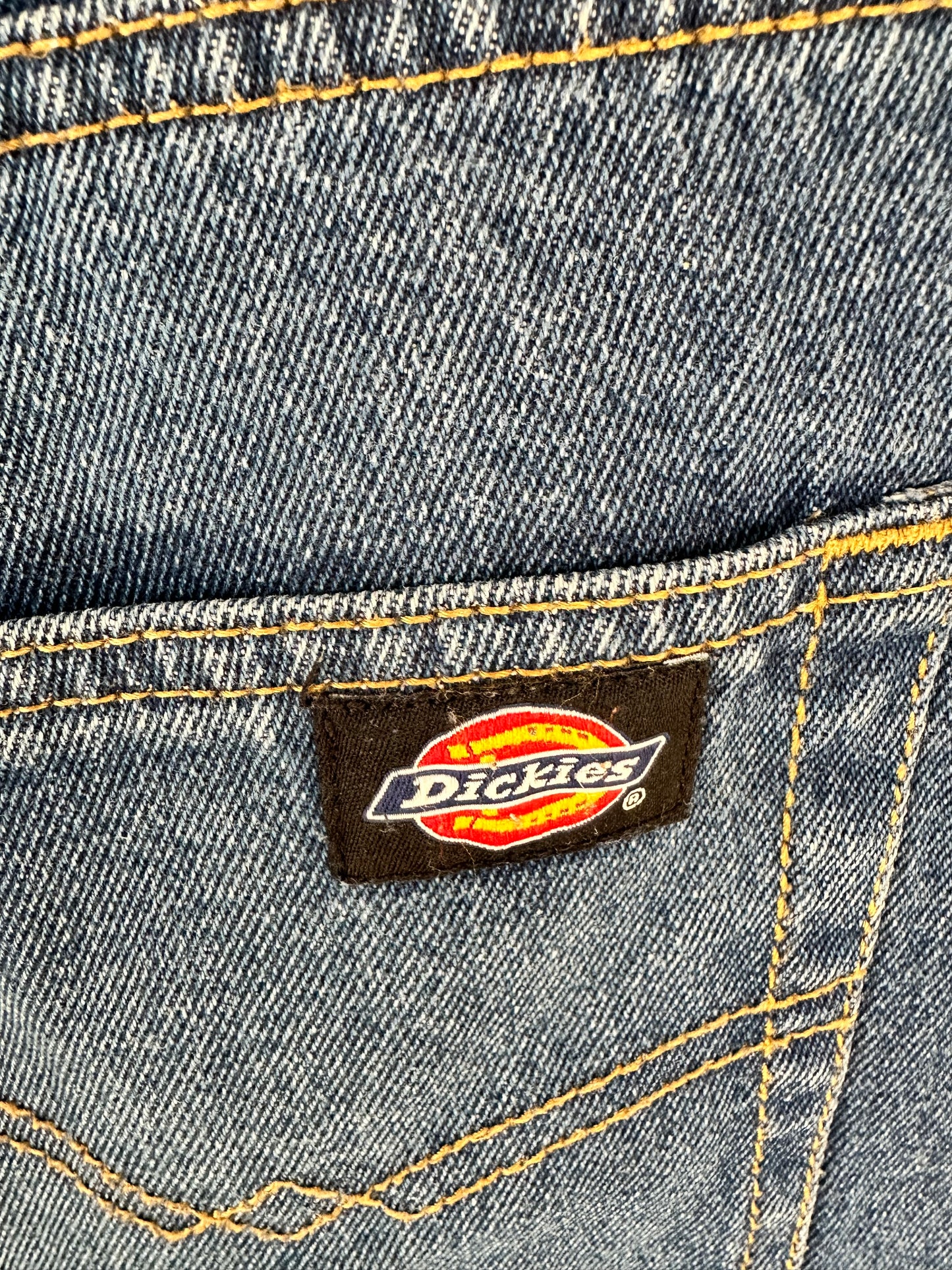 Dickies Dark Wash Blue Jeans - Waist 34 x Leg 32