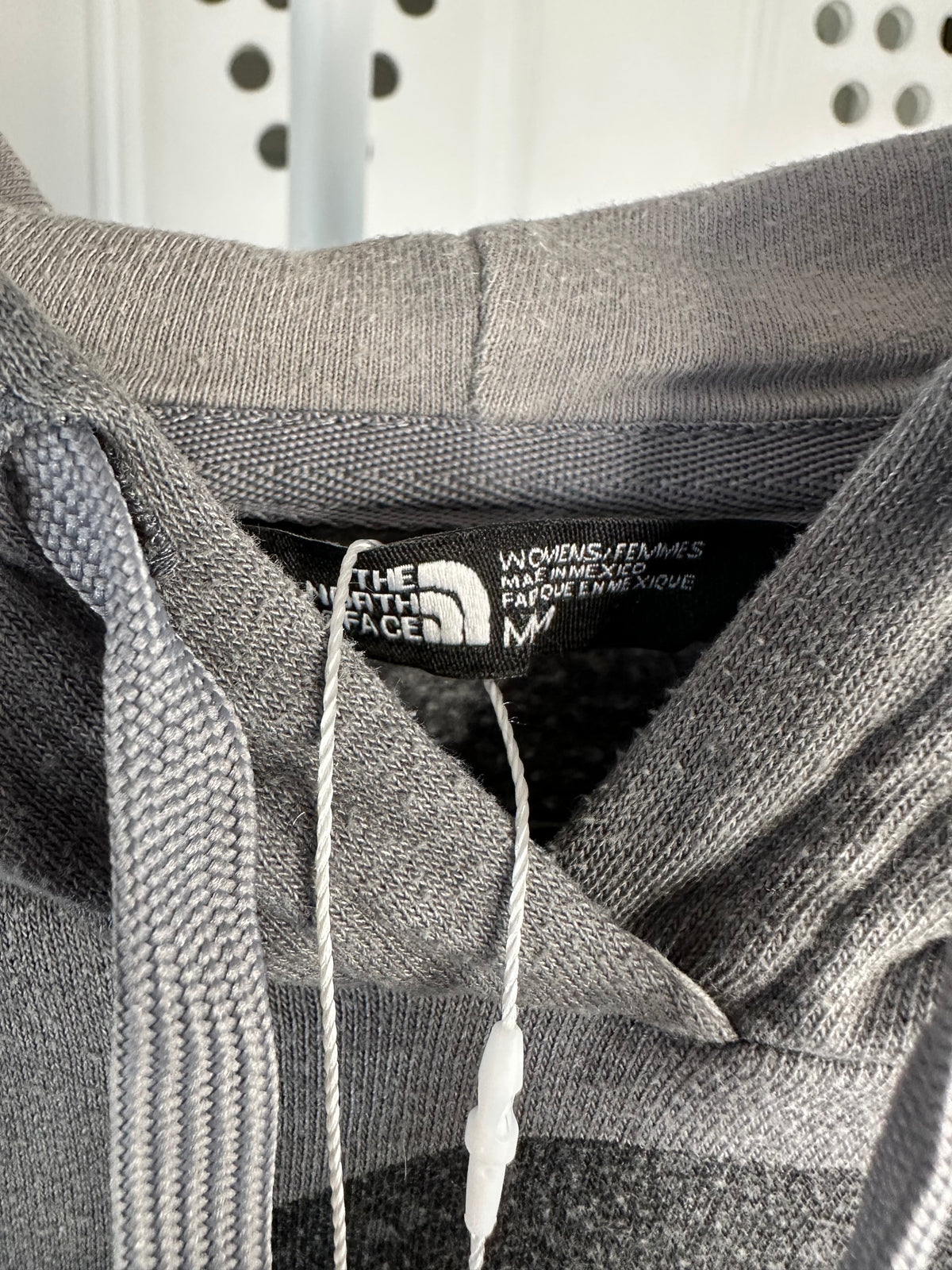 The North Face Women’s Grey Graphic Hoodie – Size M