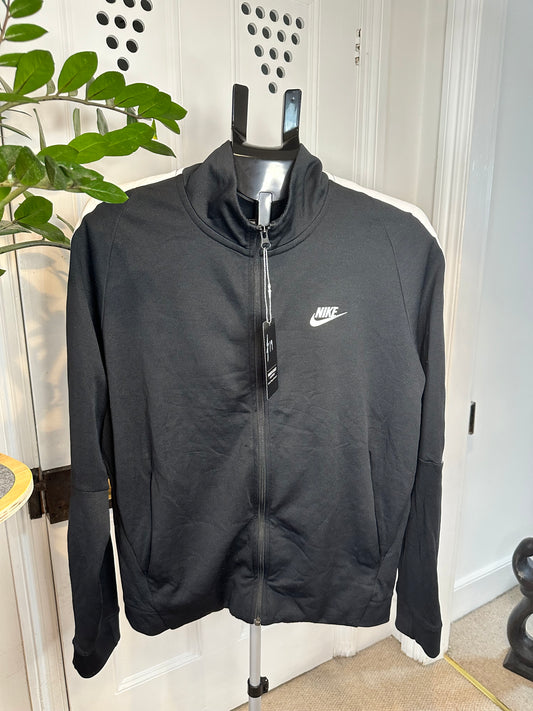 Nike Full Zip Black Track Jacket in Men’s Large
