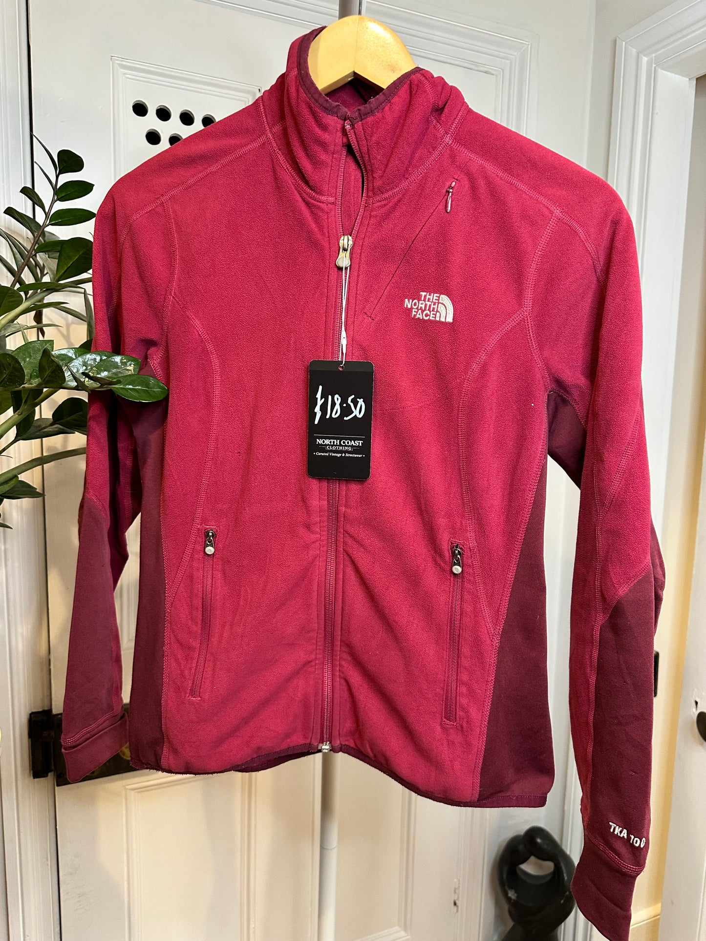 The North Face Dark Red Fleece - Women’s Small