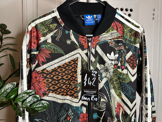 Adidas Originals x FARM Rio Tropical Track Jacket – UK 8