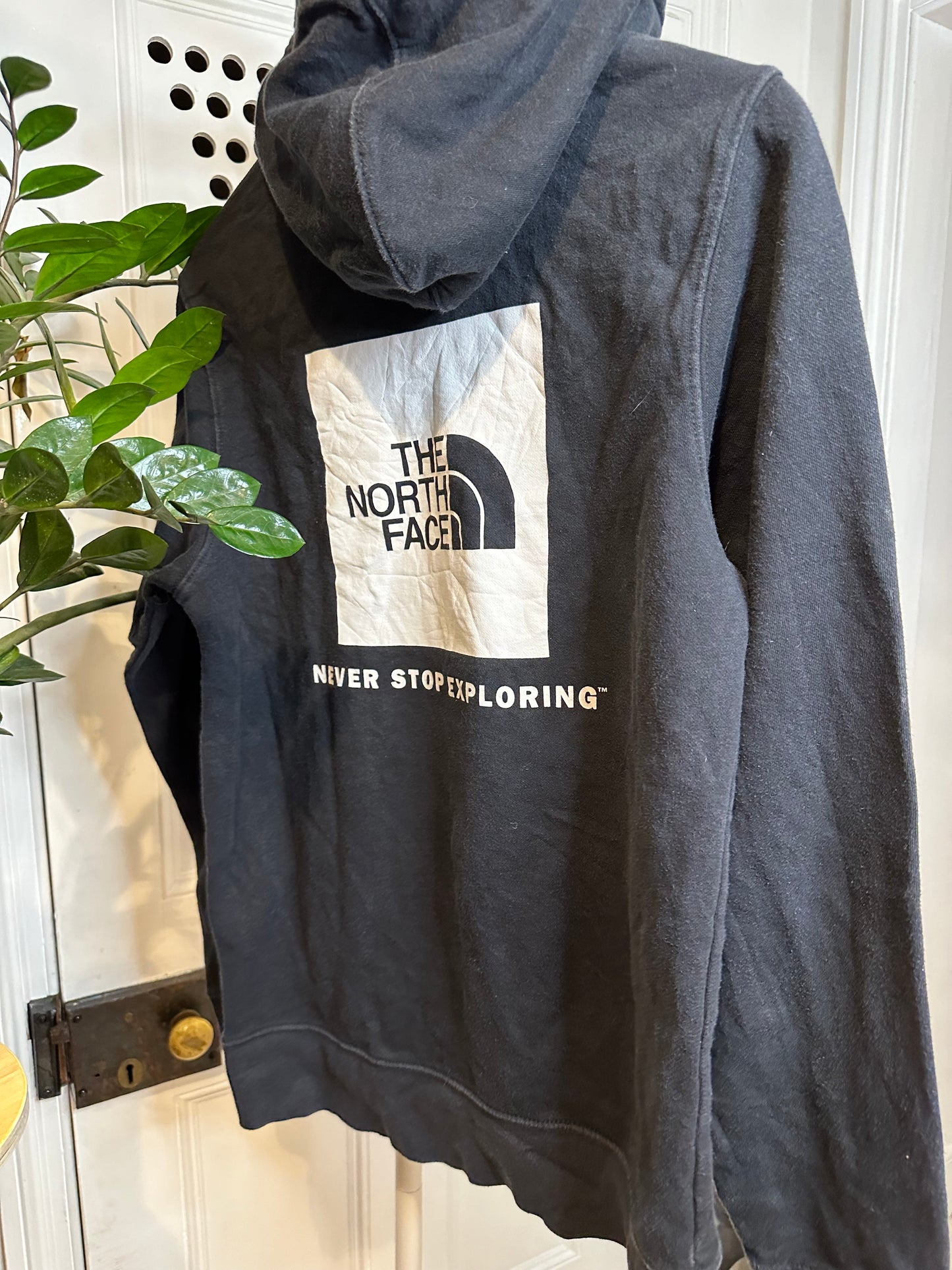 The North Face Black Hoodie - Men’s Small Relaxed Fit