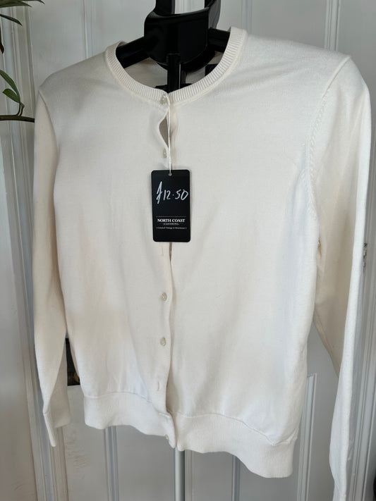 Tommy Hilfiger Lightweight Cardigan White Women’s XS